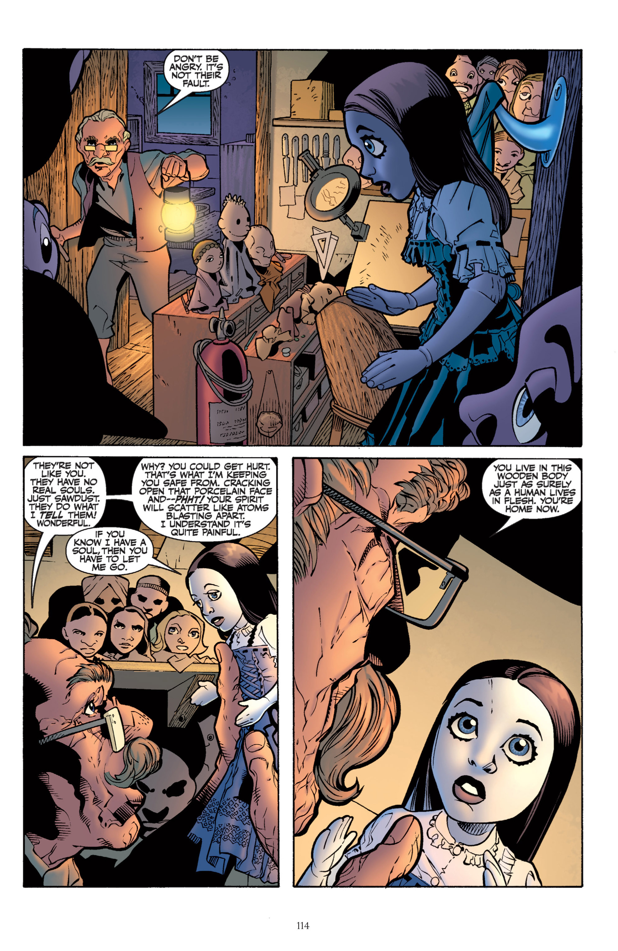 Read online Buffy the Vampire Slayer Season Eight comic -  Issue # _TPB 5 - Predators and Prey - 113