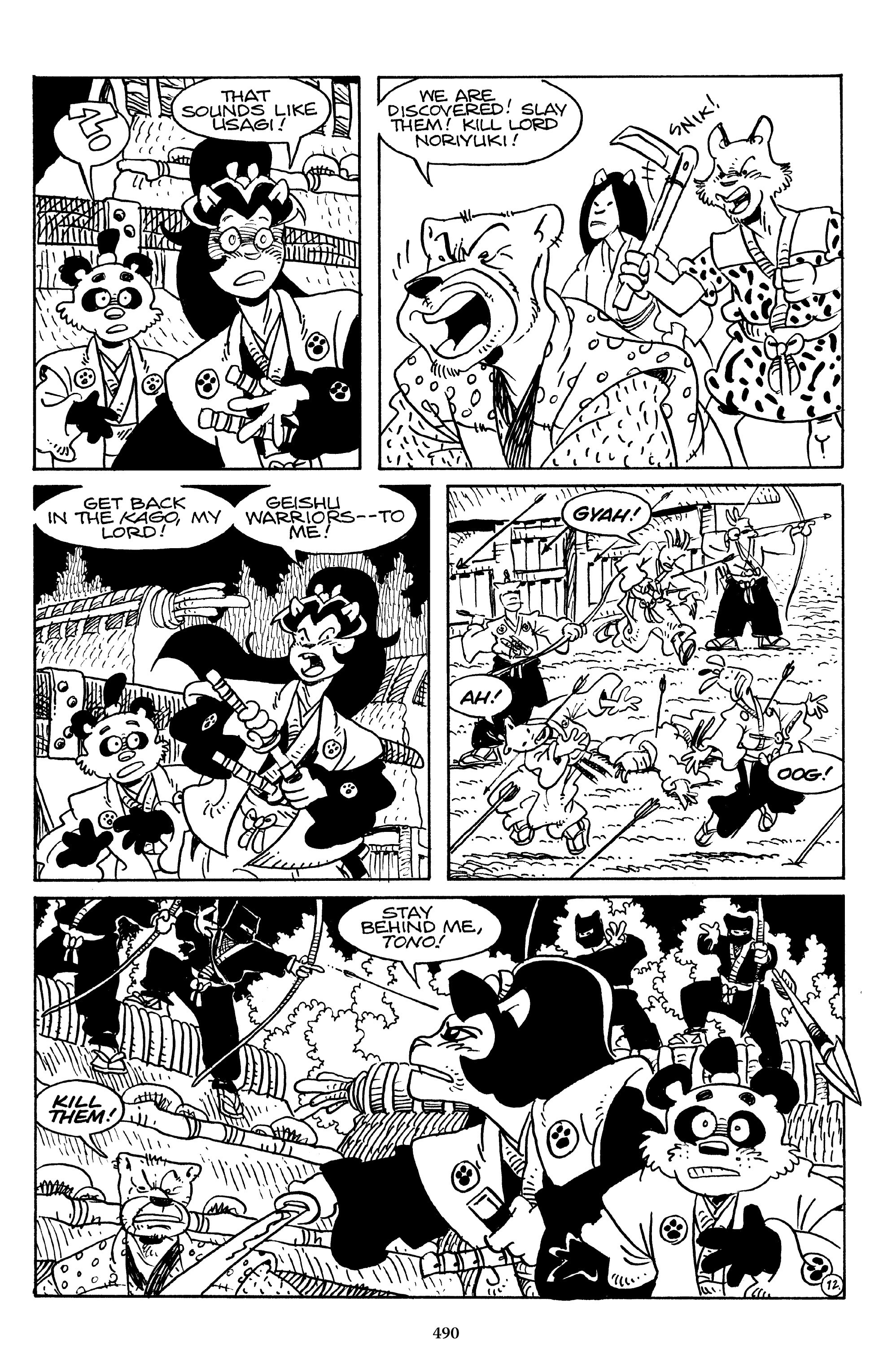 Read online The Usagi Yojimbo Saga comic -  Issue # TPB 4 - 486