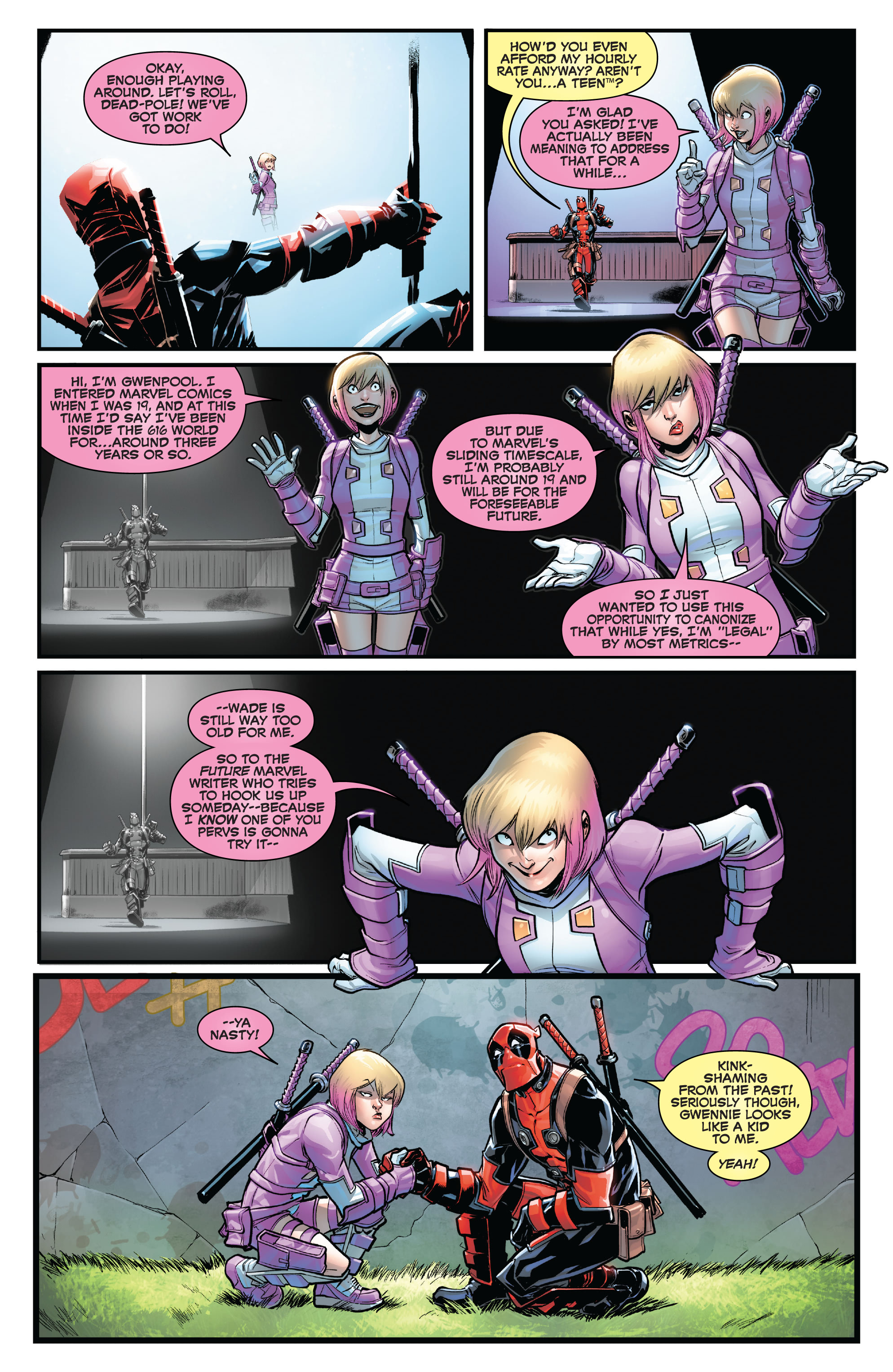 Read online Gwenpool Strikes Back comic -  Issue # _TPB - 30