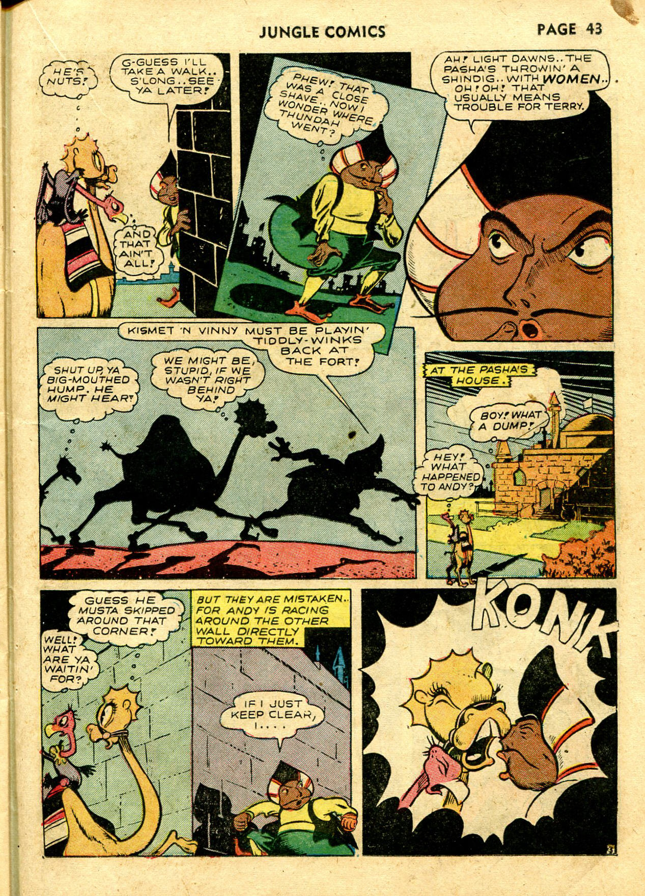 Read online Jungle Comics comic -  Issue #28 - 46