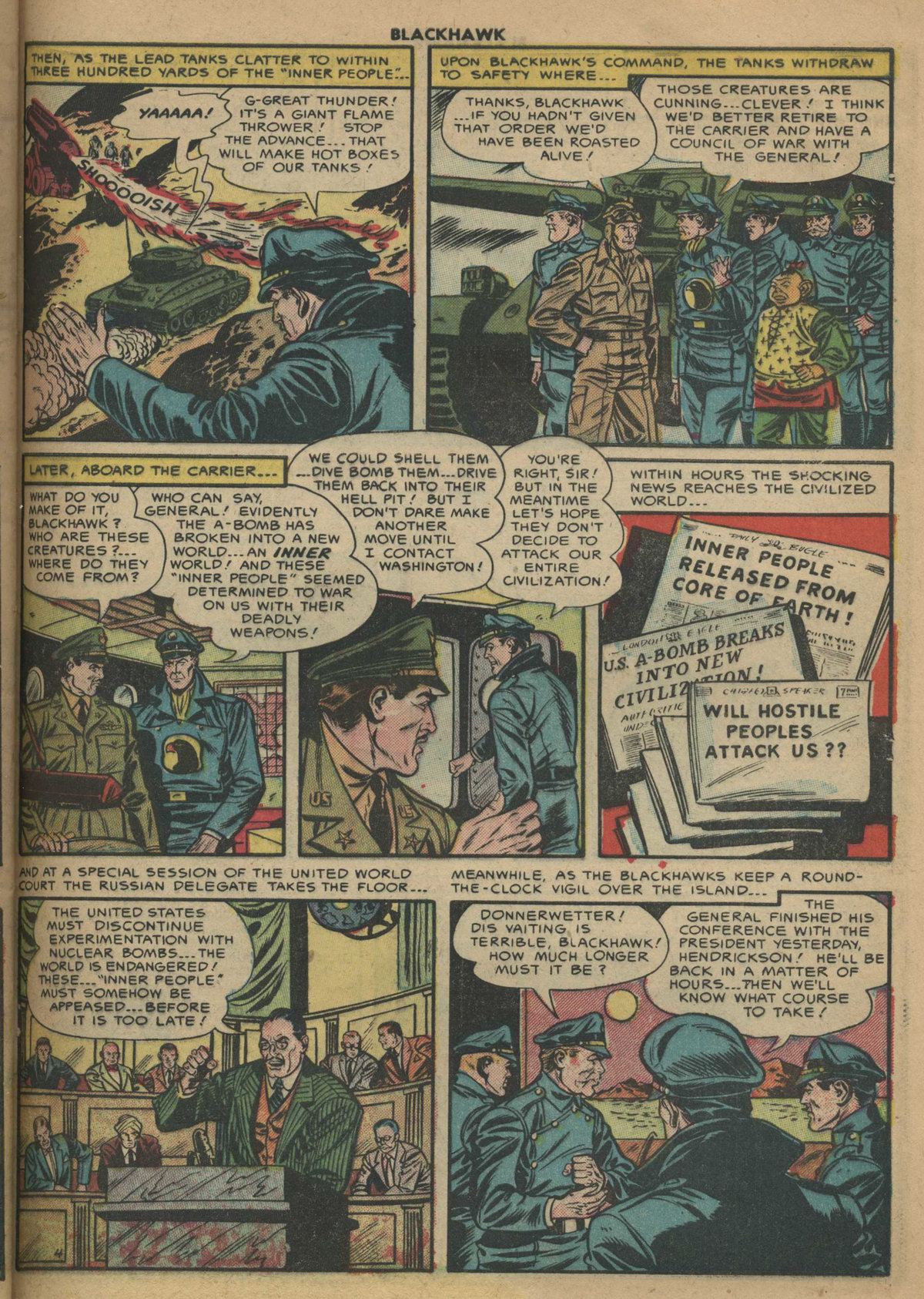 Read online Blackhawk (1957) comic -  Issue #72 - 29