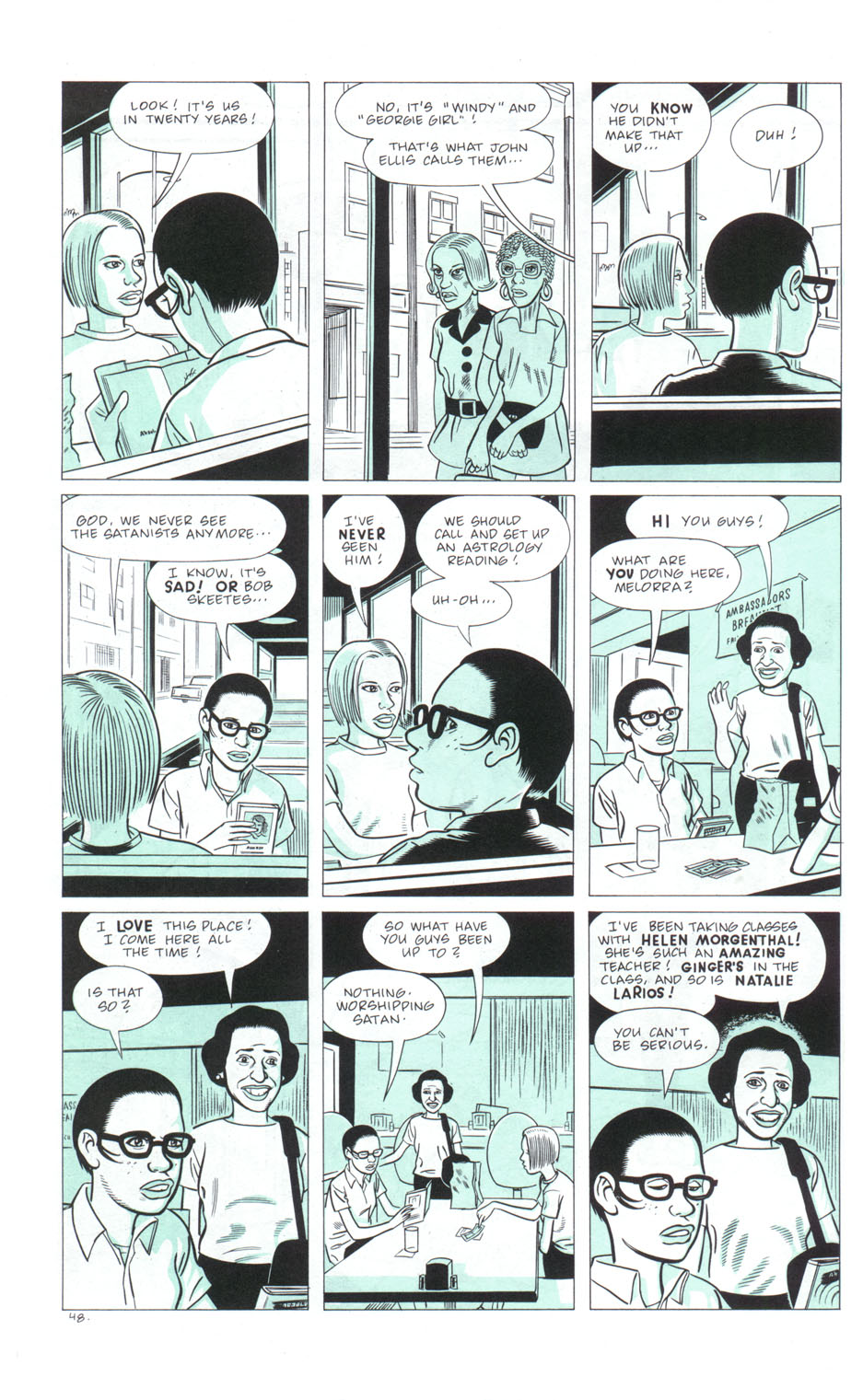 Read online Ghost World comic -  Issue # Full - 49