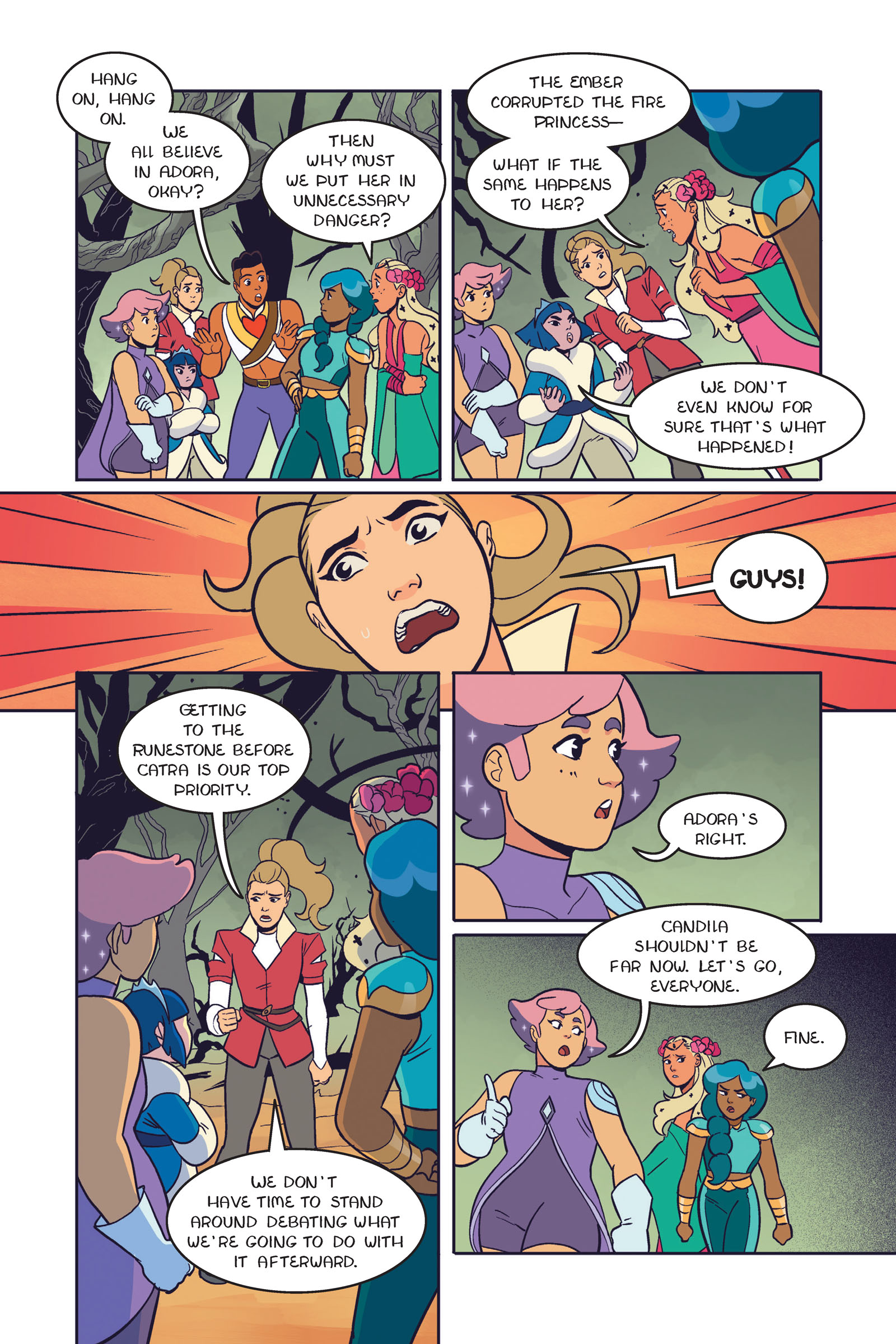 Read online She-Ra and the Princesses of Power: Legend of the Fire Princess comic -  Issue # TPB - 44