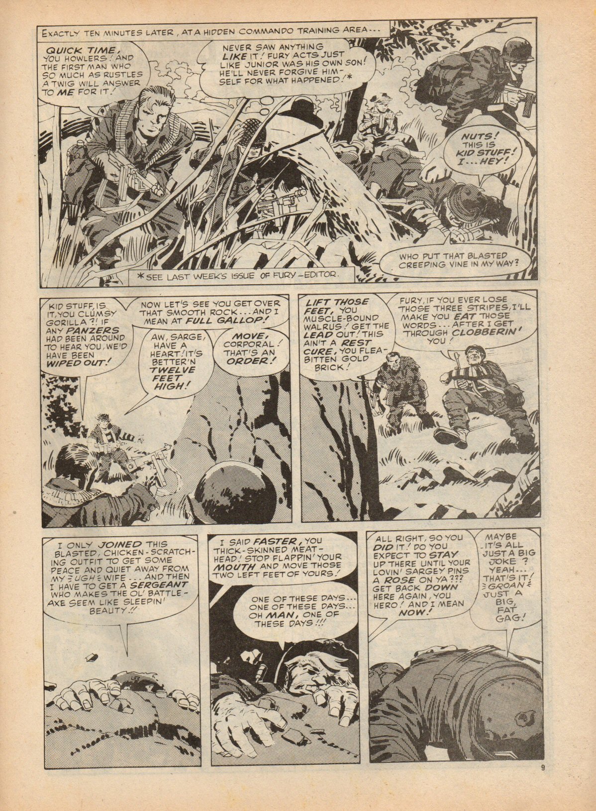 Read online Fury (1977) comic -  Issue #7 - 9