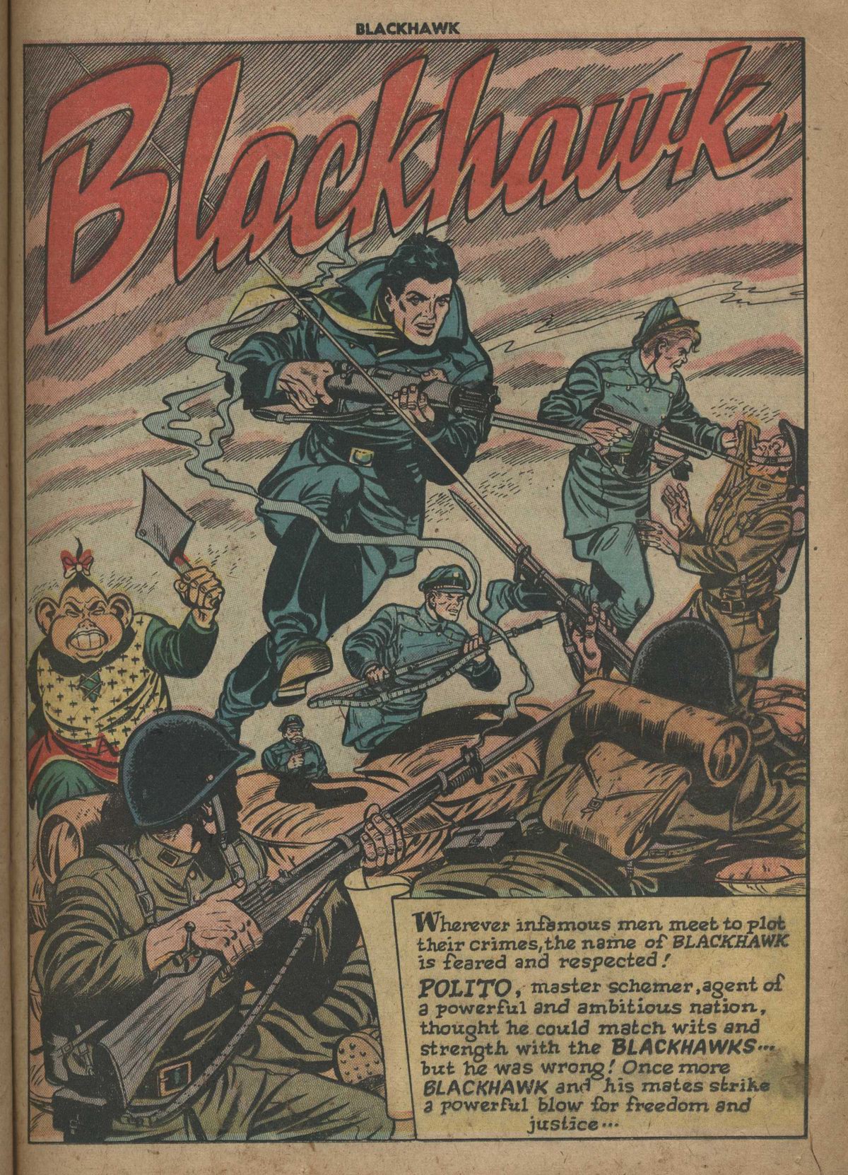 Read online Blackhawk (1957) comic -  Issue #25 - 25