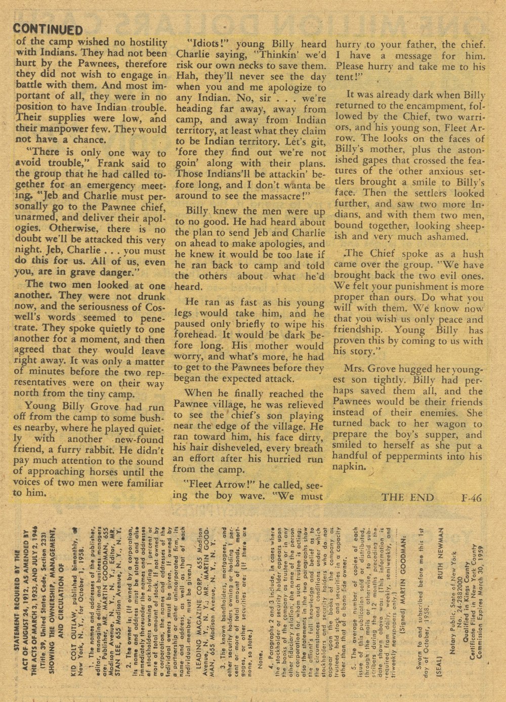 Read online Kid Colt Outlaw comic -  Issue #84 - 26