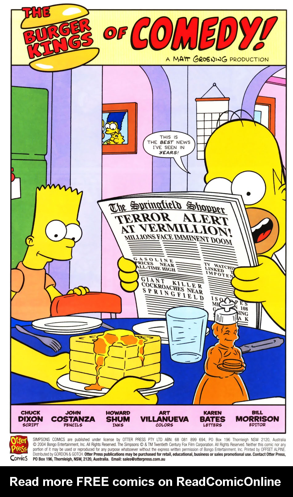 Read online Simpsons Comics comic -  Issue #92 - 2