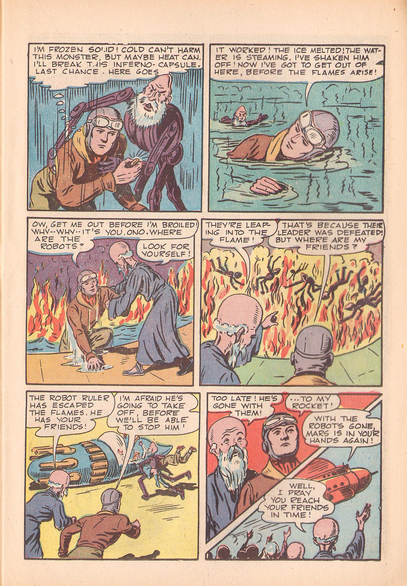 Read online Rocket Kelly (1945) comic -  Issue #2 - 21