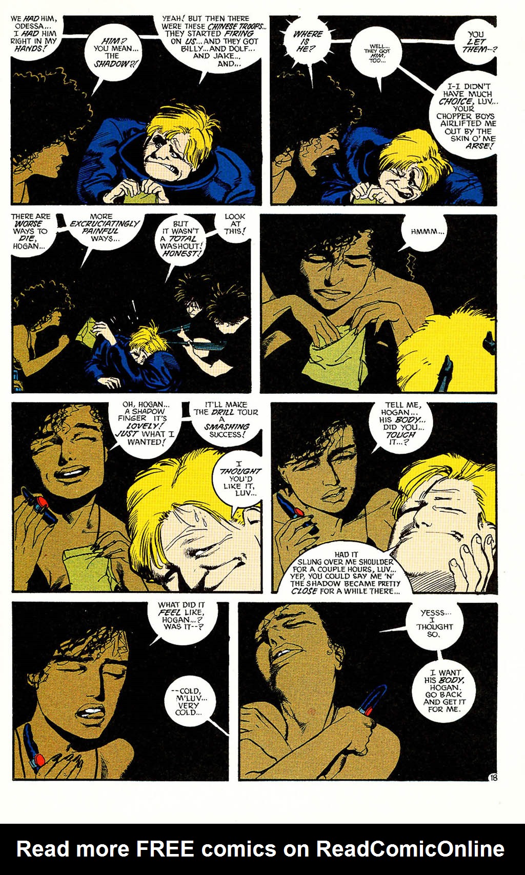 Read online The Shadow (1987) comic -  Issue #17 - 20