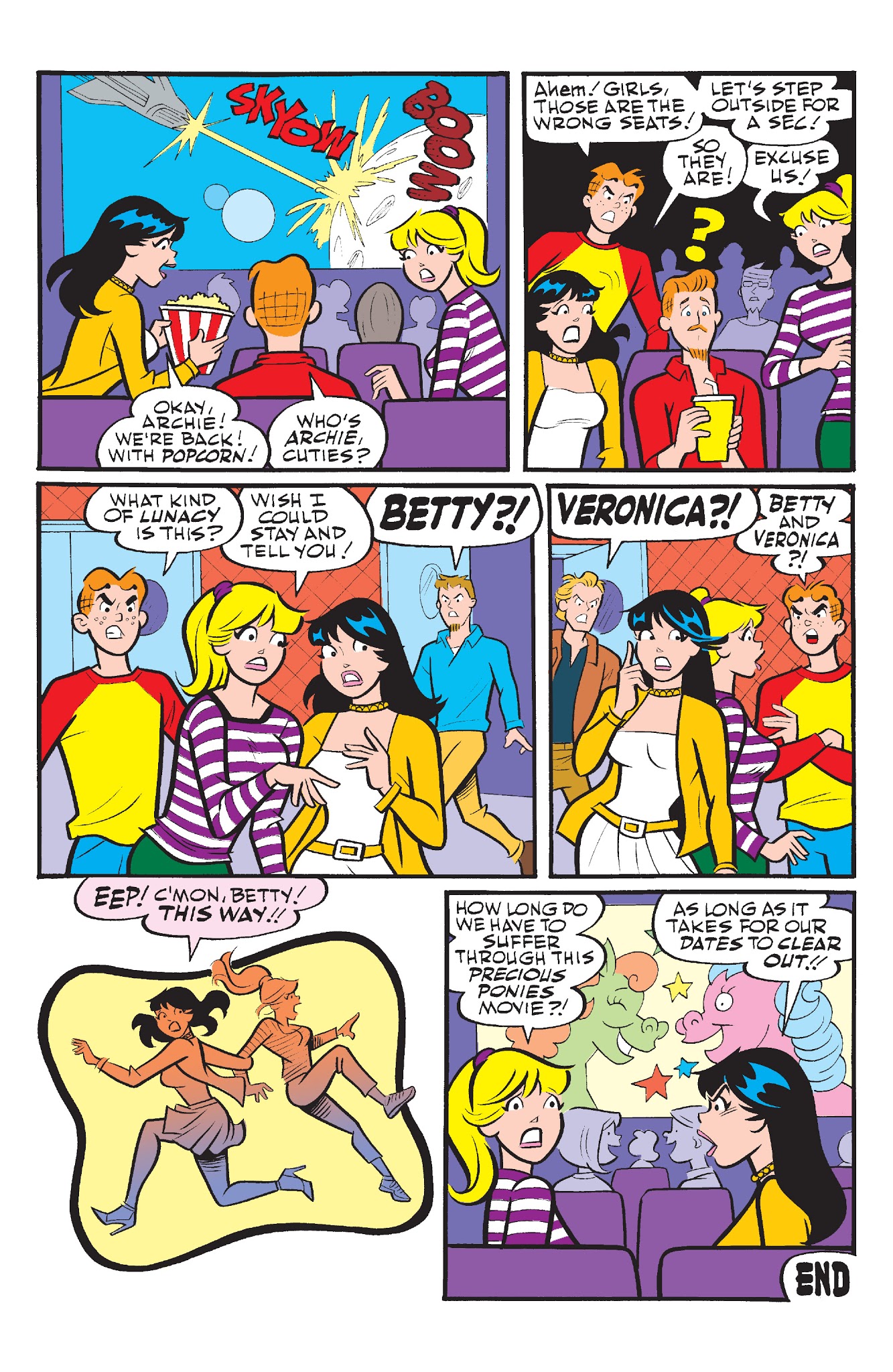 Read online Betty & Veronica Best Friends Forever: At Movies comic -  Issue #1 - 12