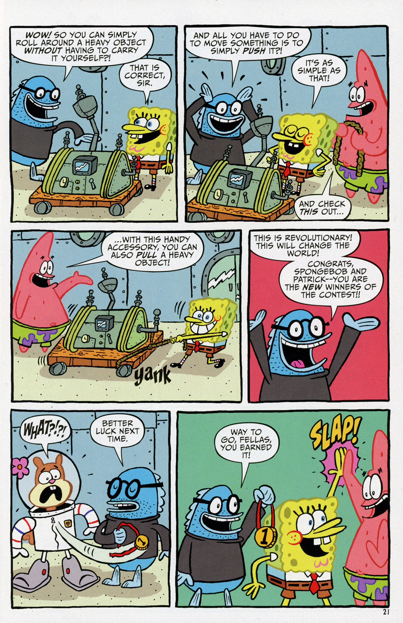 Read online SpongeBob Comics comic -  Issue #52 - 23