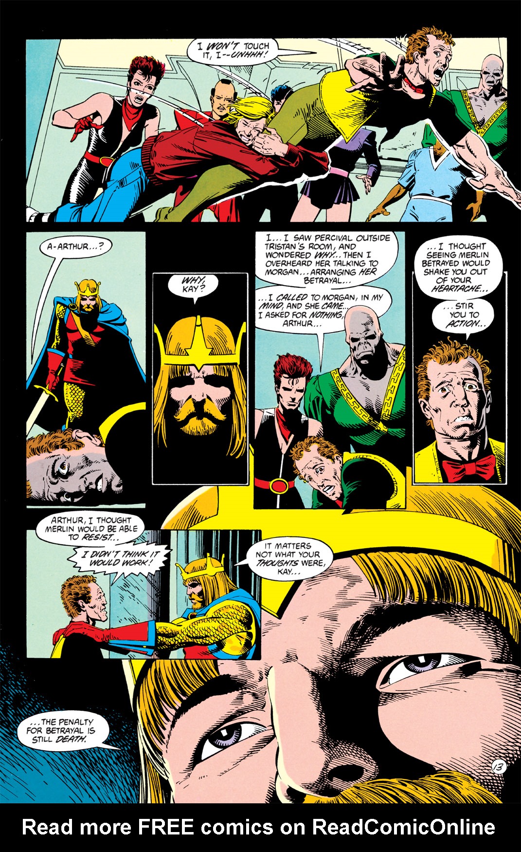 Read online Camelot 3000 comic -  Issue #8 - 15