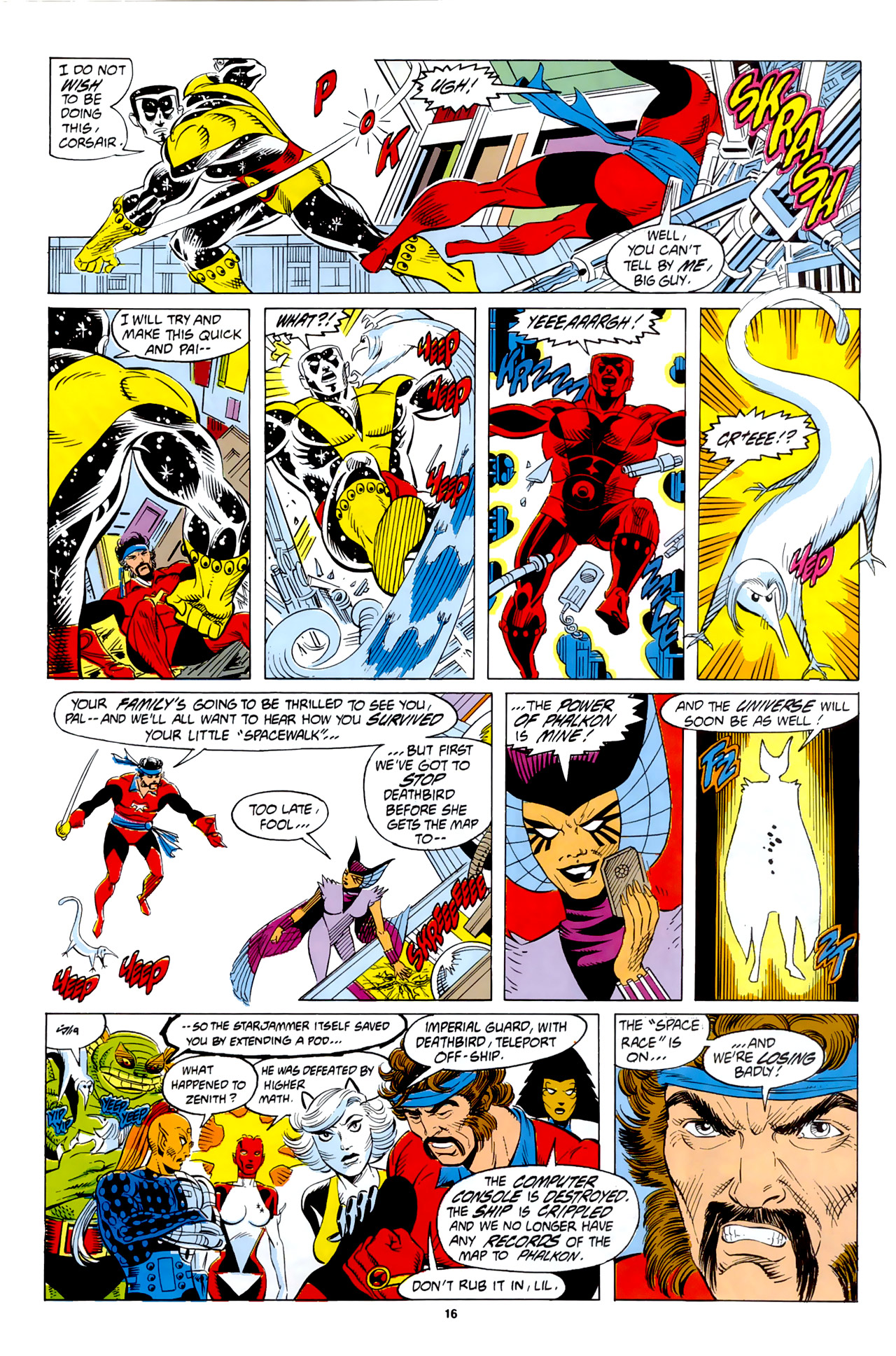 Read online X-Men Spotlight On...Starjammers comic -  Issue #2 - 18