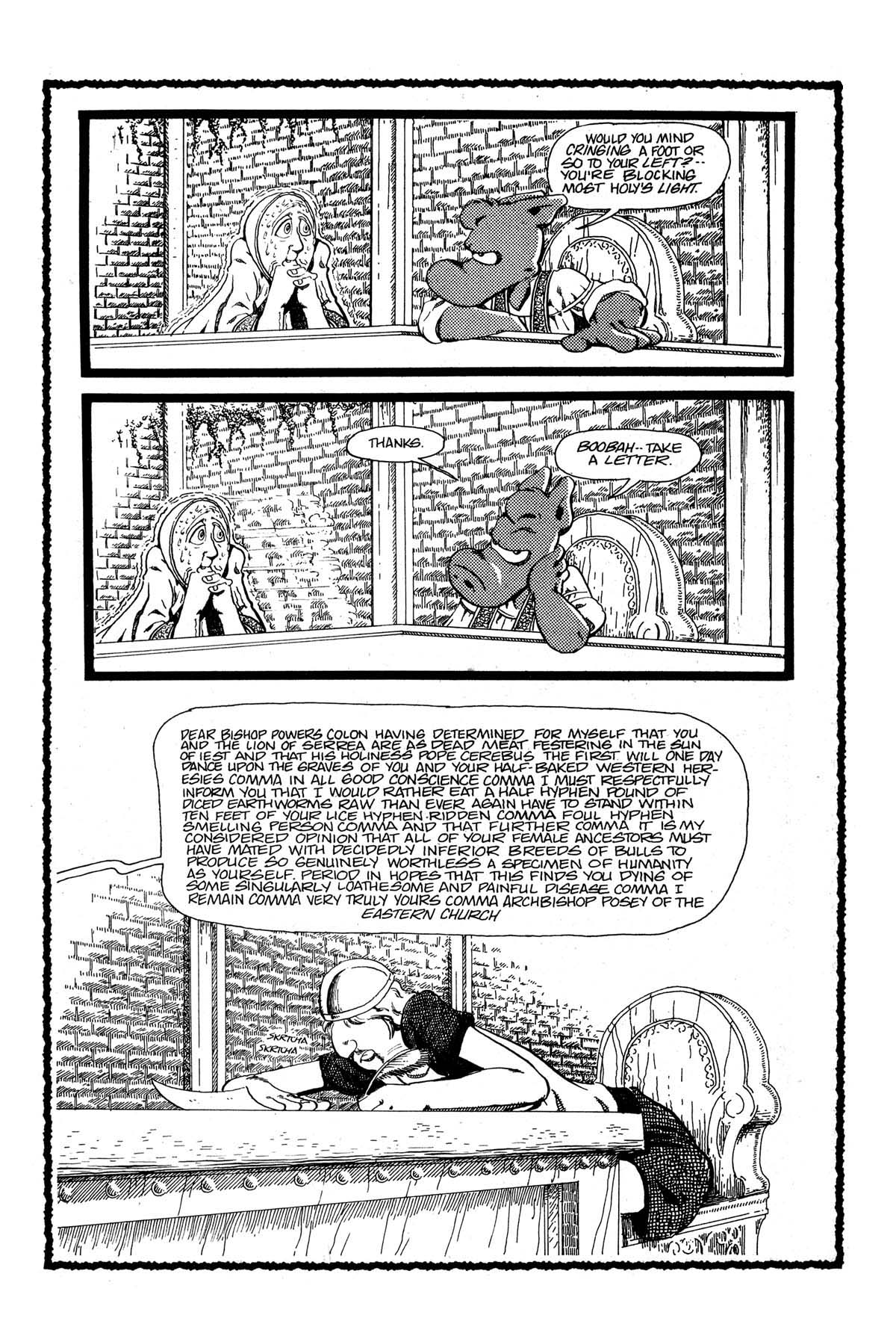 Read online Cerebus comic -  Issue #65 - 12