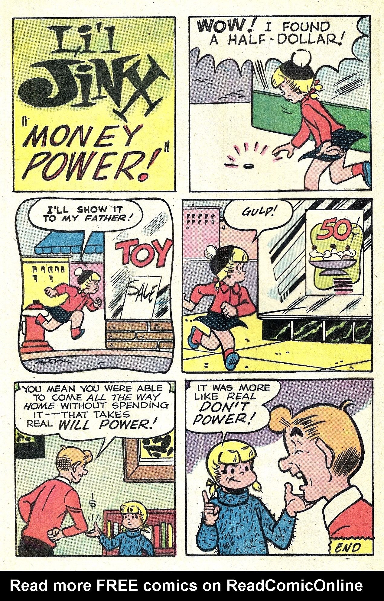 Read online Jughead's Jokes comic -  Issue #34 - 36