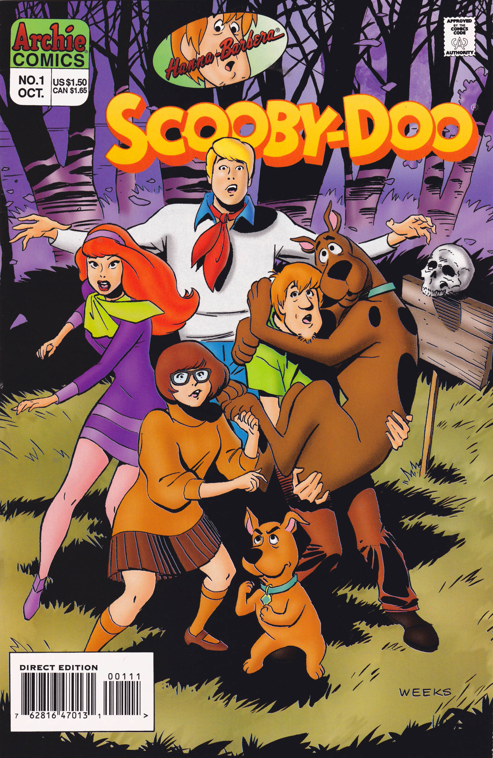 Read online Scooby-Doo (1995) comic -  Issue #1 - 1