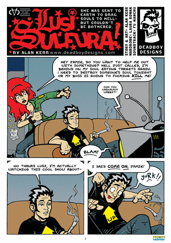 Read online Wasted comic -  Issue #1 - 7