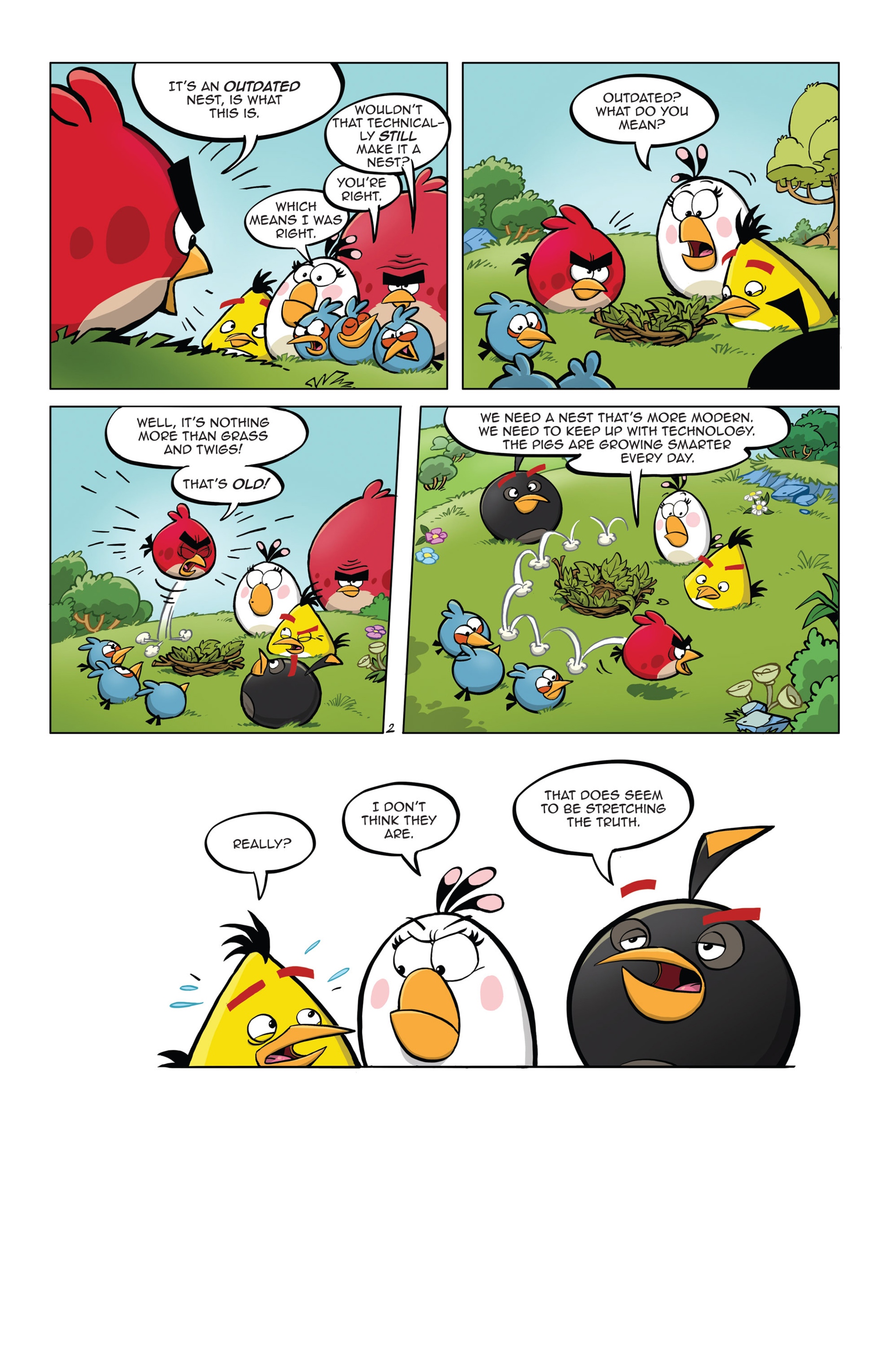Read online Angry Birds Comics (2014) comic -  Issue #5 - 14
