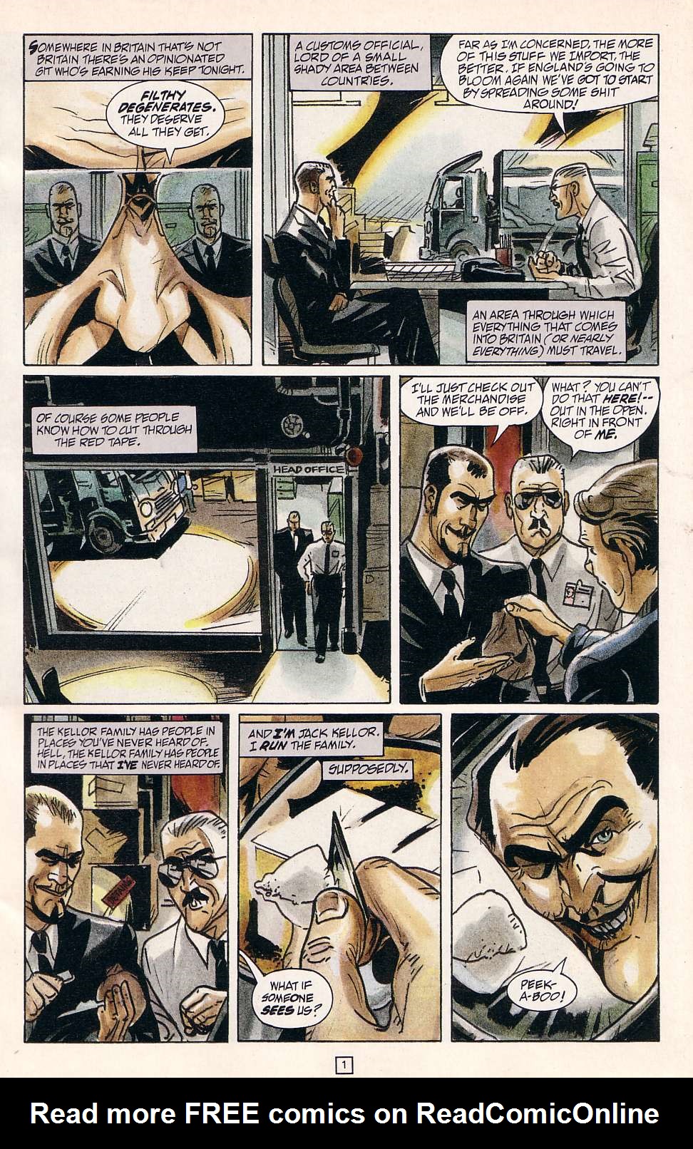 Read online Mobfire comic -  Issue #3 - 4