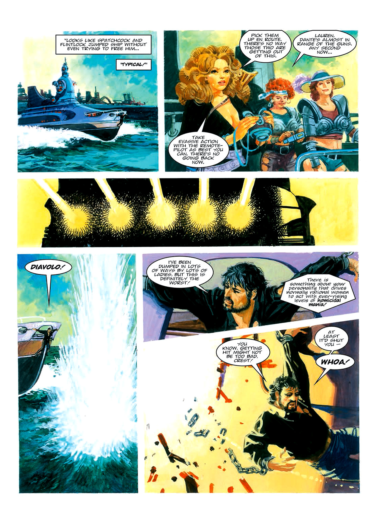 Read online Nikolai Dante comic -  Issue # TPB 7 - 104