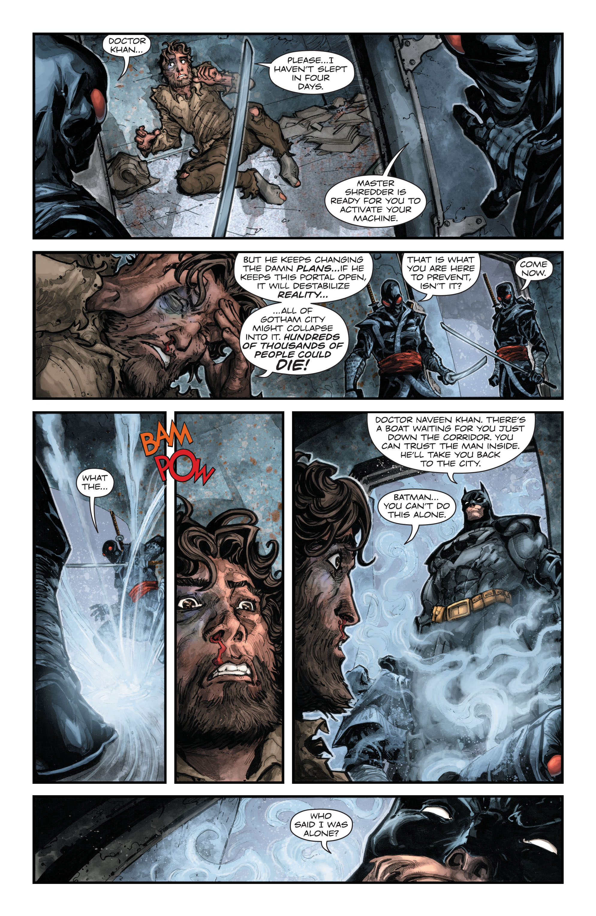 Read online Batman/Teenage Mutant Ninja Turtles comic -  Issue #3 - 6