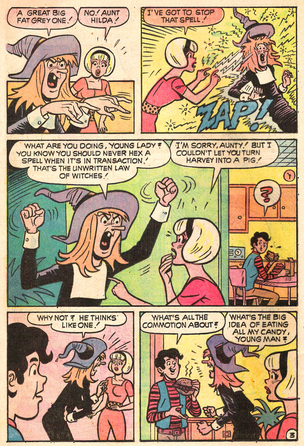 Read online Sabrina The Teenage Witch (1971) comic -  Issue #9 - 19