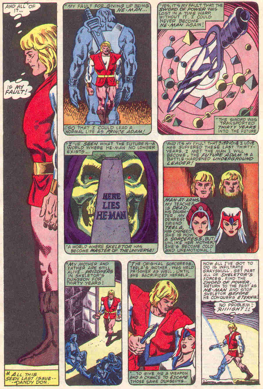 Read online Masters of the Universe (1986) comic -  Issue #13 - 3