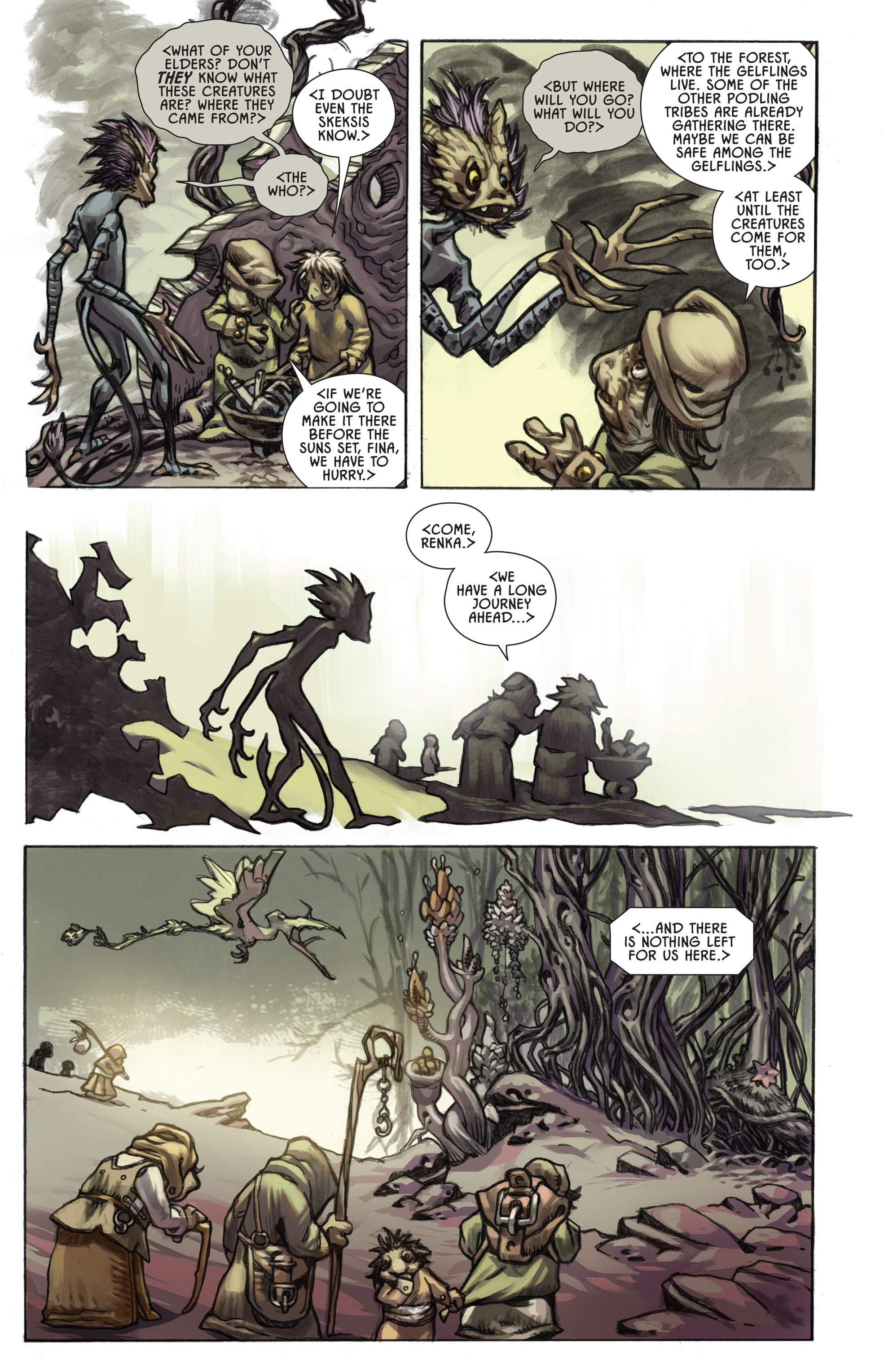 Read online The Dark Crystal: Creation Myths comic -  Issue # TPB 3 - 18