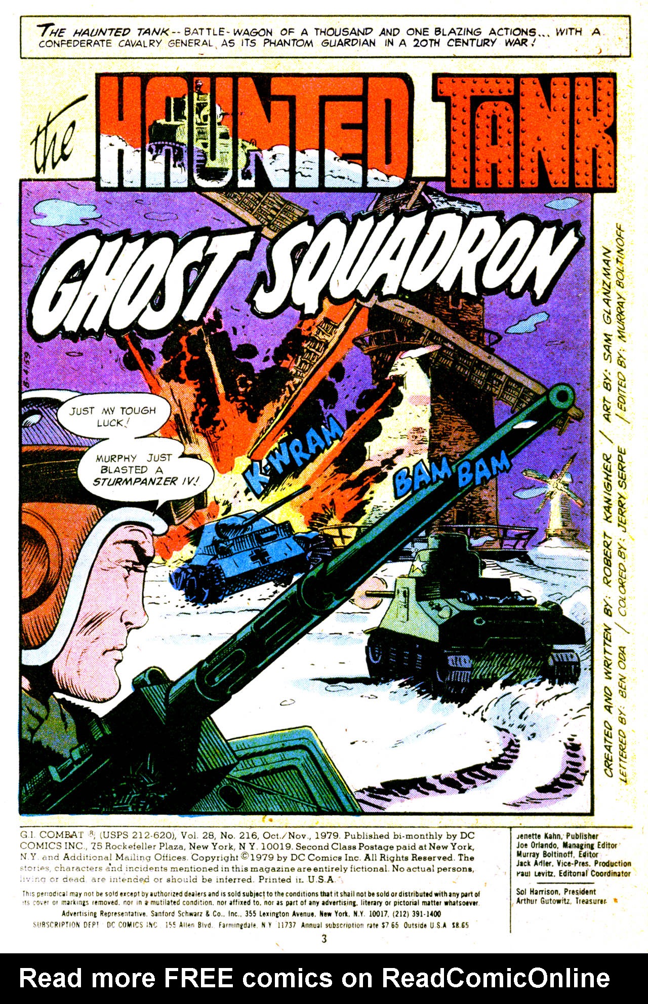 Read online G.I. Combat (1952) comic -  Issue #216 - 3