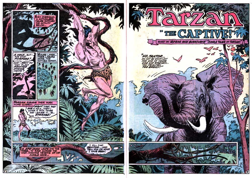 Read online Tarzan (1972) comic -  Issue #212 - 3