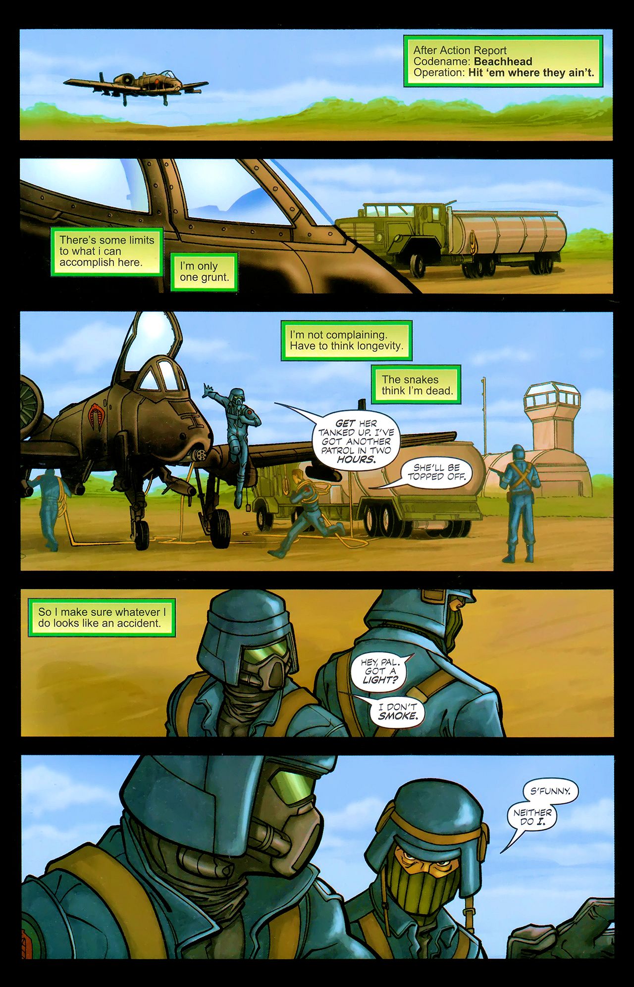 Read online G.I. Joe Reloaded comic -  Issue #11 - 10