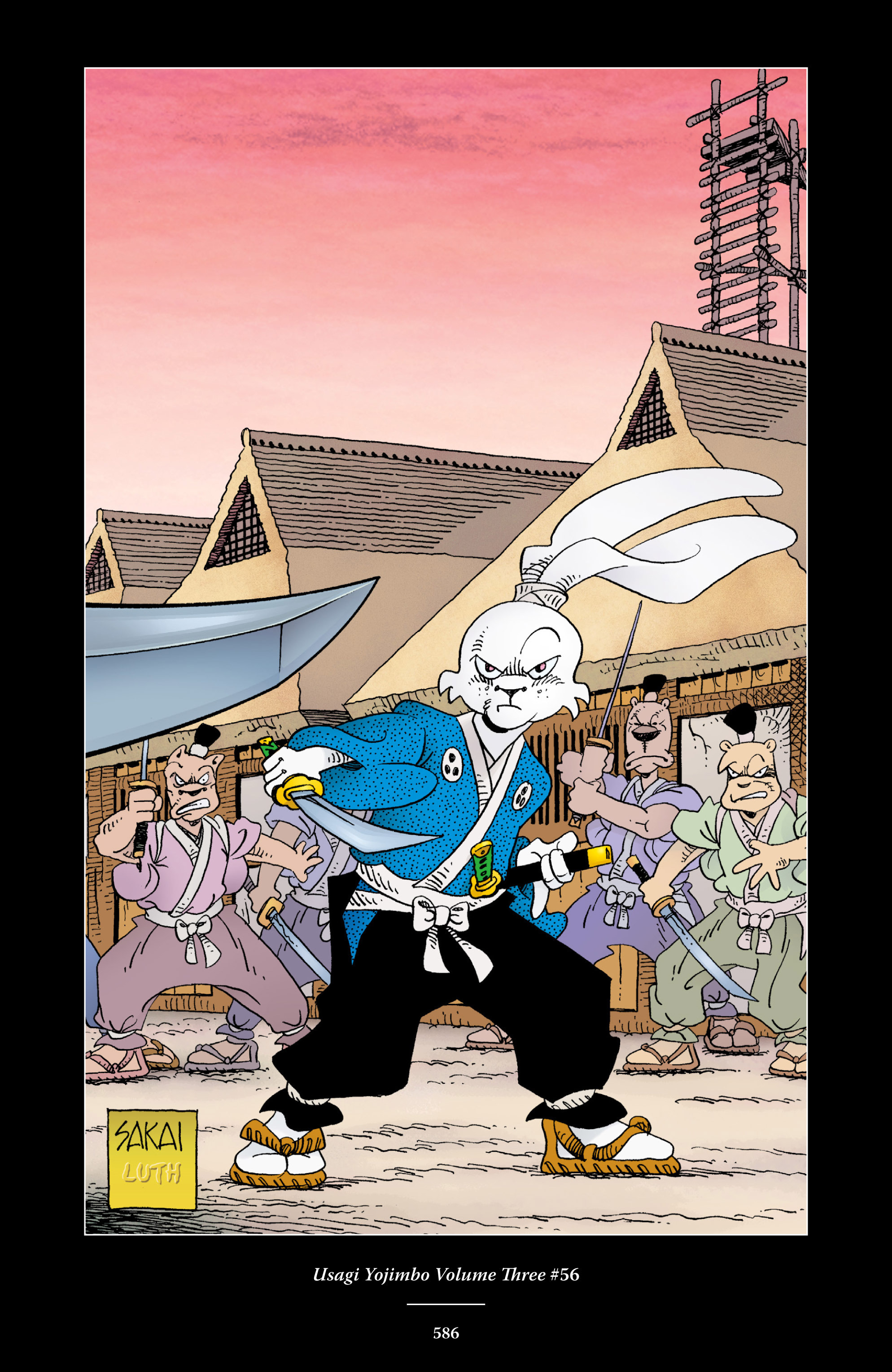 Read online The Usagi Yojimbo Saga comic -  Issue # TPB 4 - 580