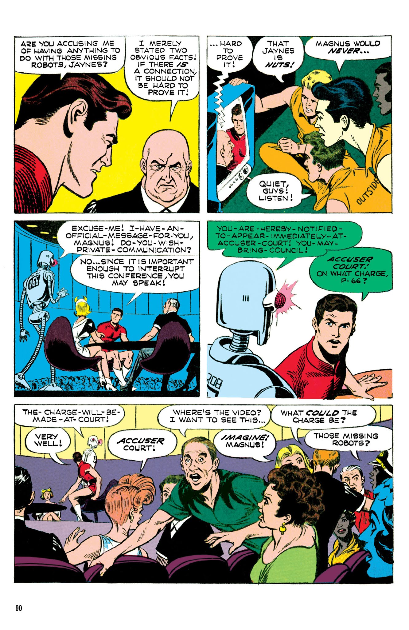Read online Magnus, Robot Fighter Archives comic -  Issue # TPB 3 (Part 1) - 90