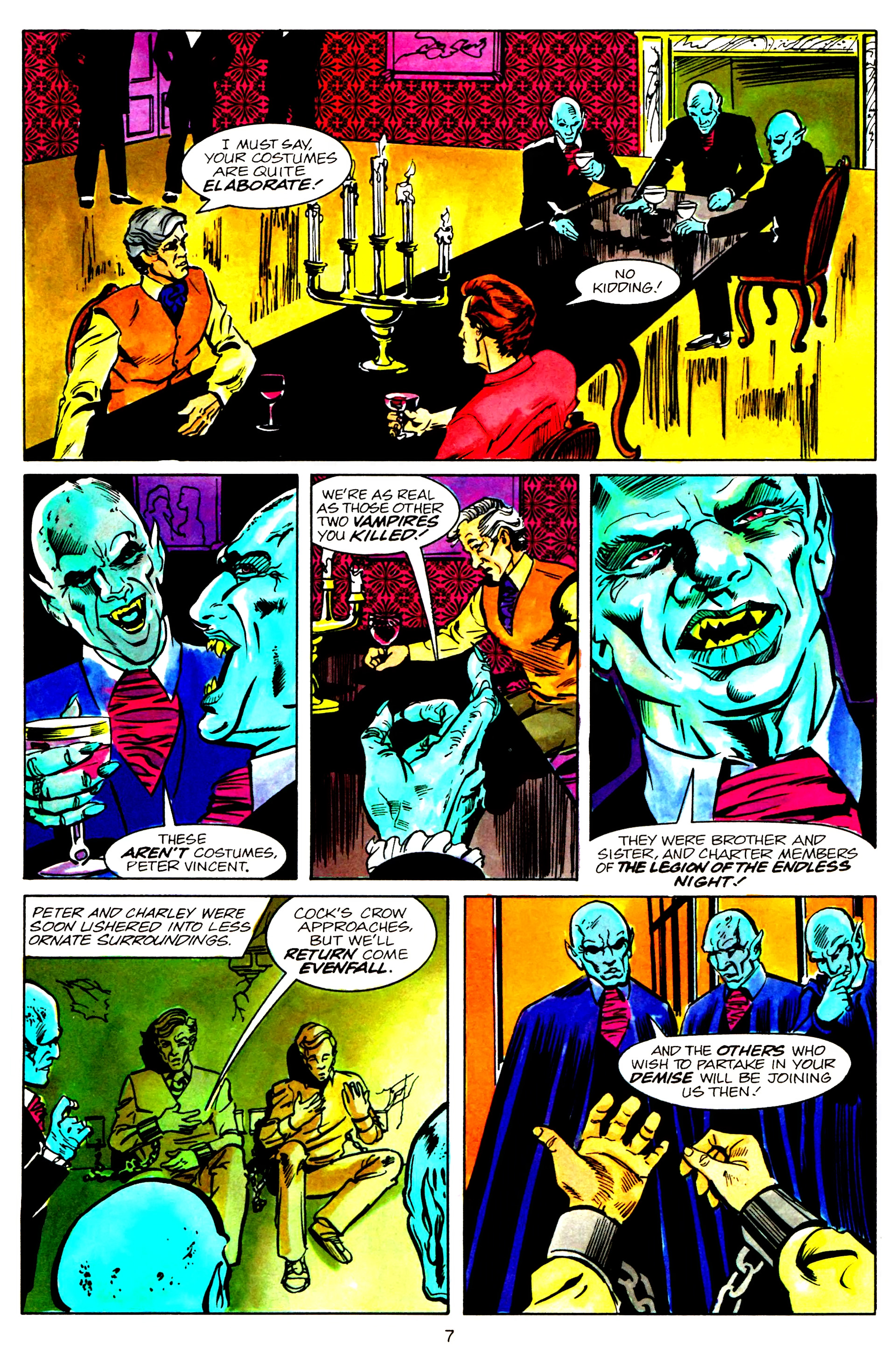 Read online Fright Night (1988) comic -  Issue #6 - 9