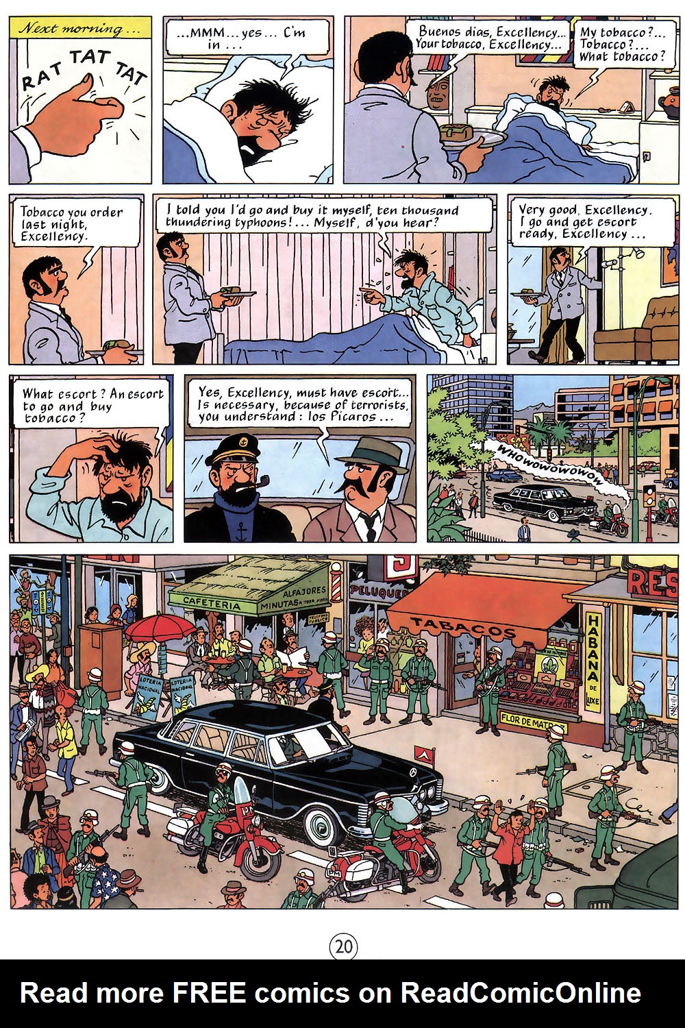 Read online The Adventures of Tintin comic -  Issue #23 - 23