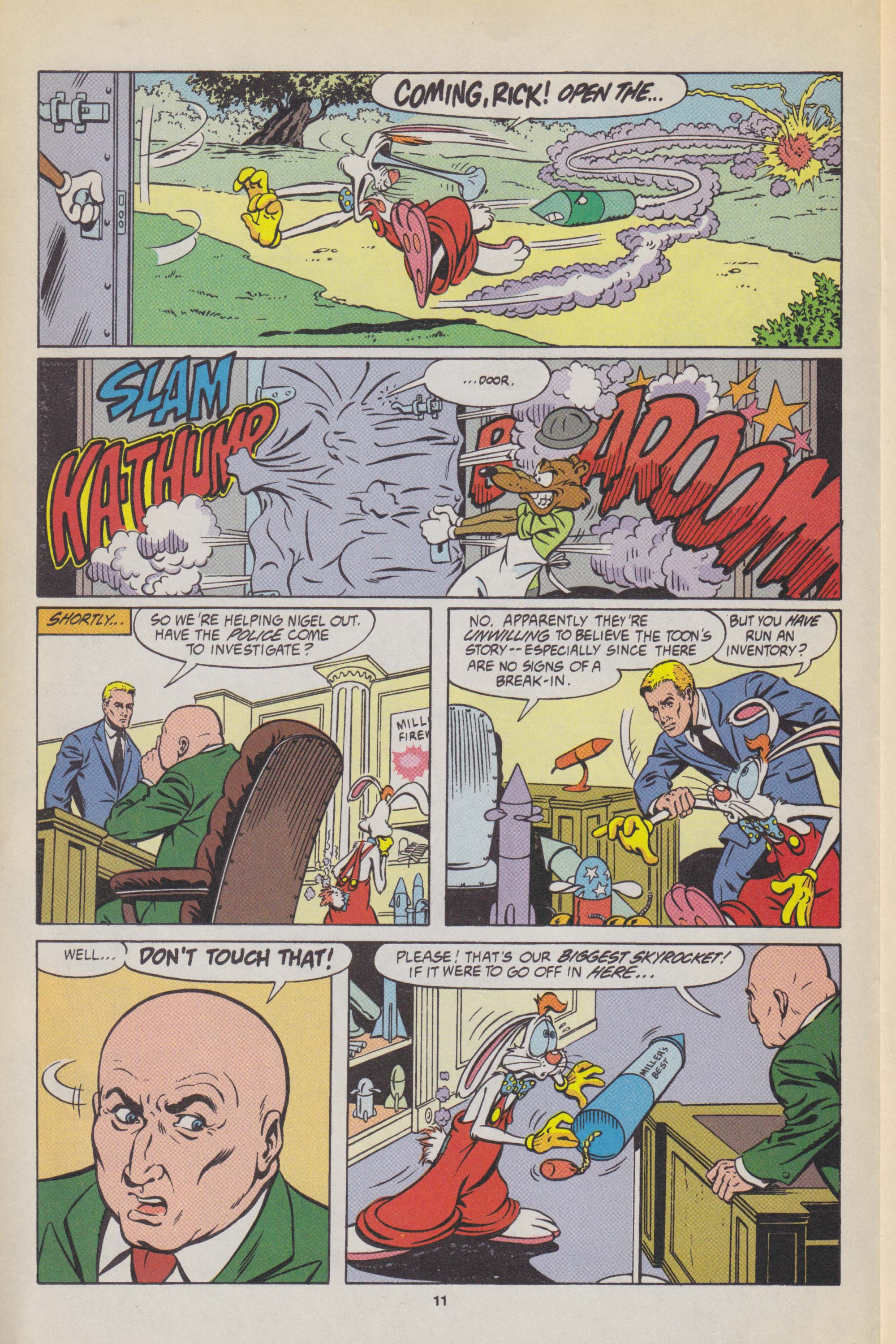 Read online Roger Rabbit comic -  Issue #15 - 16