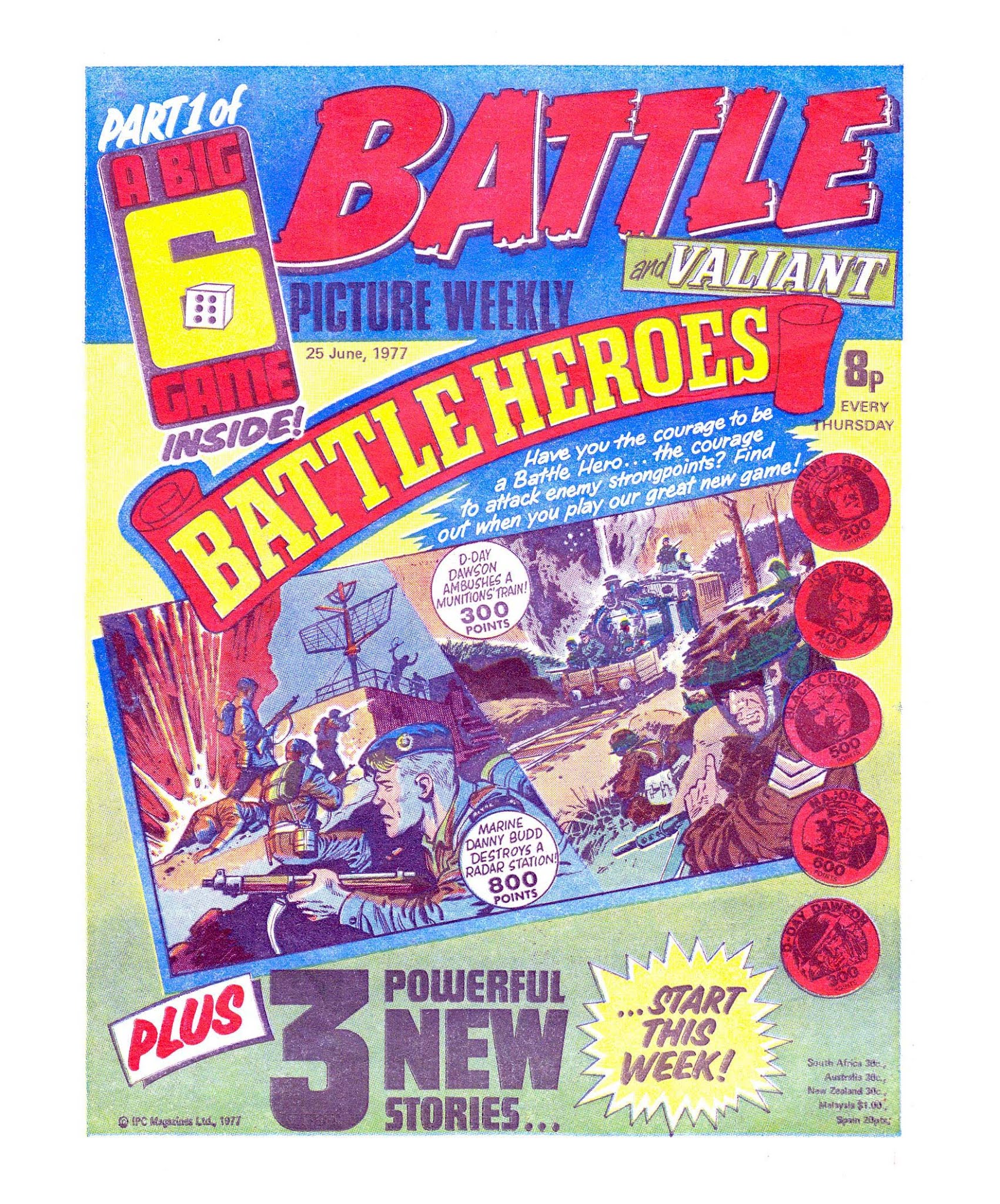 Read online Battle Picture Weekly comic -  Issue #121 - 1