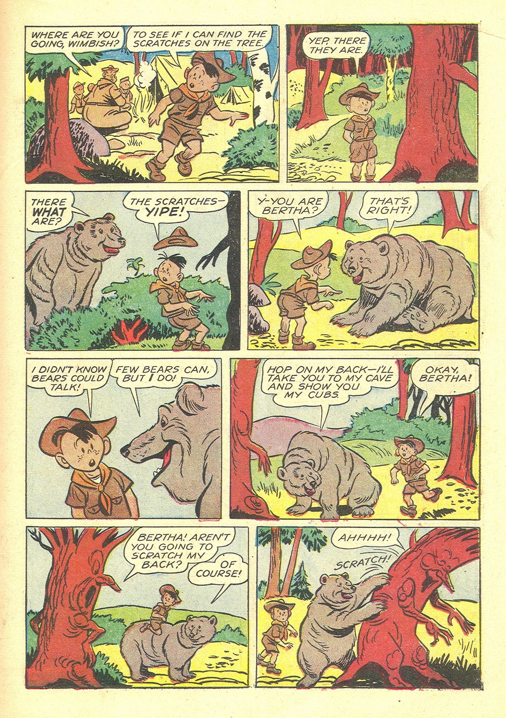 Read online Four Color Comics comic -  Issue #587 - 19