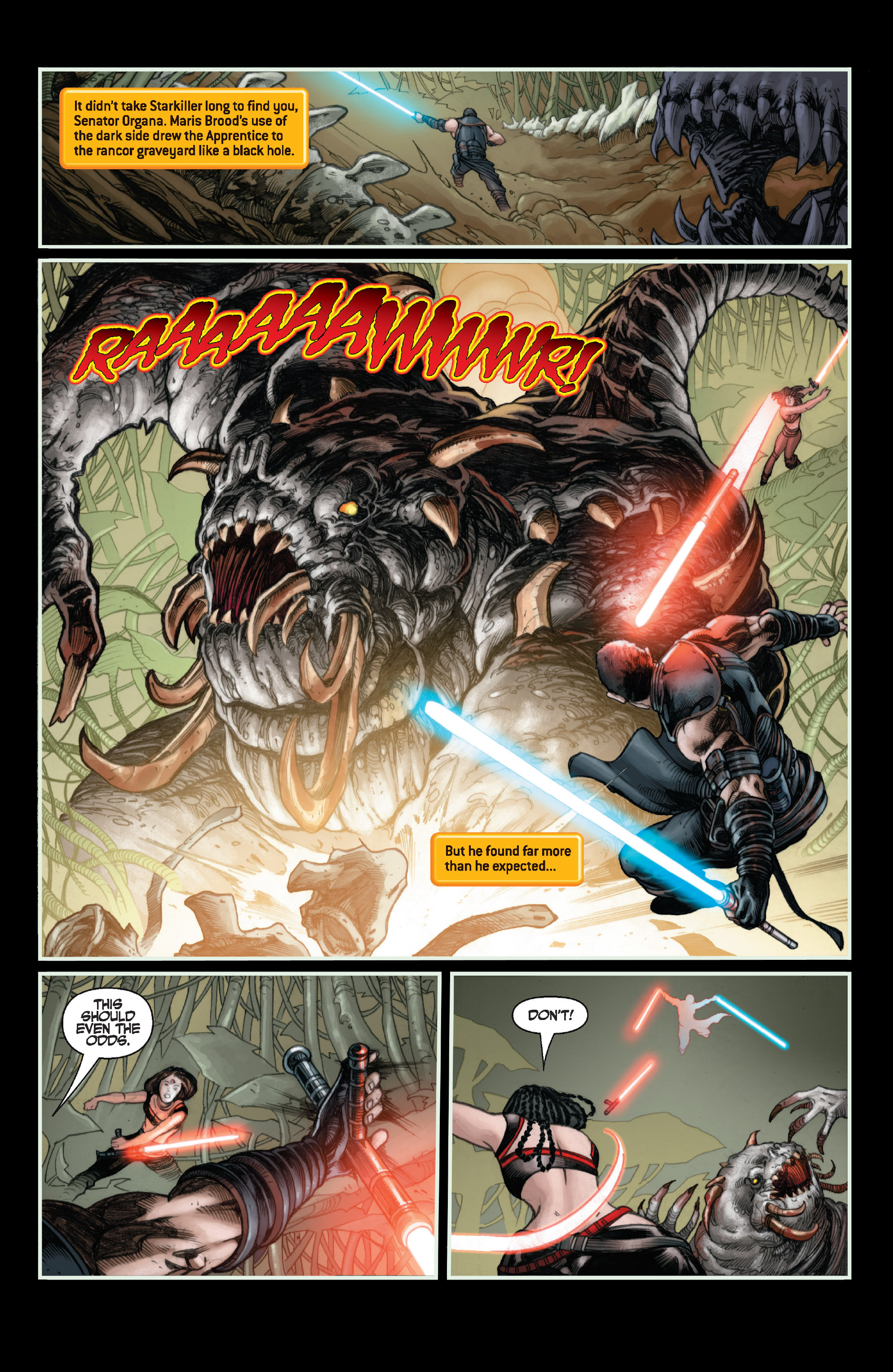 Read online Star Wars: The Force Unleashed comic -  Issue # Full - 80