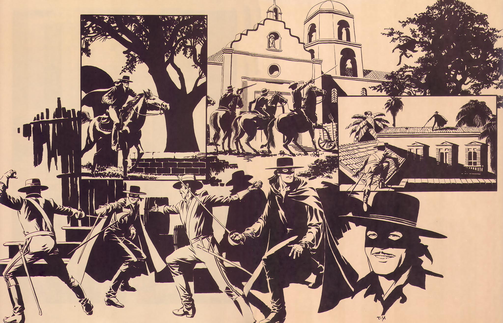 Read online Zorro In Old California comic -  Issue # Full - 2