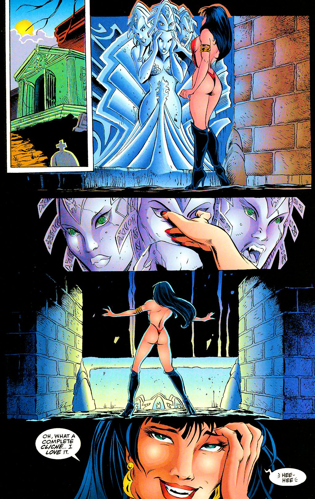 Read online Vampirella Lives comic -  Issue #2 - 10
