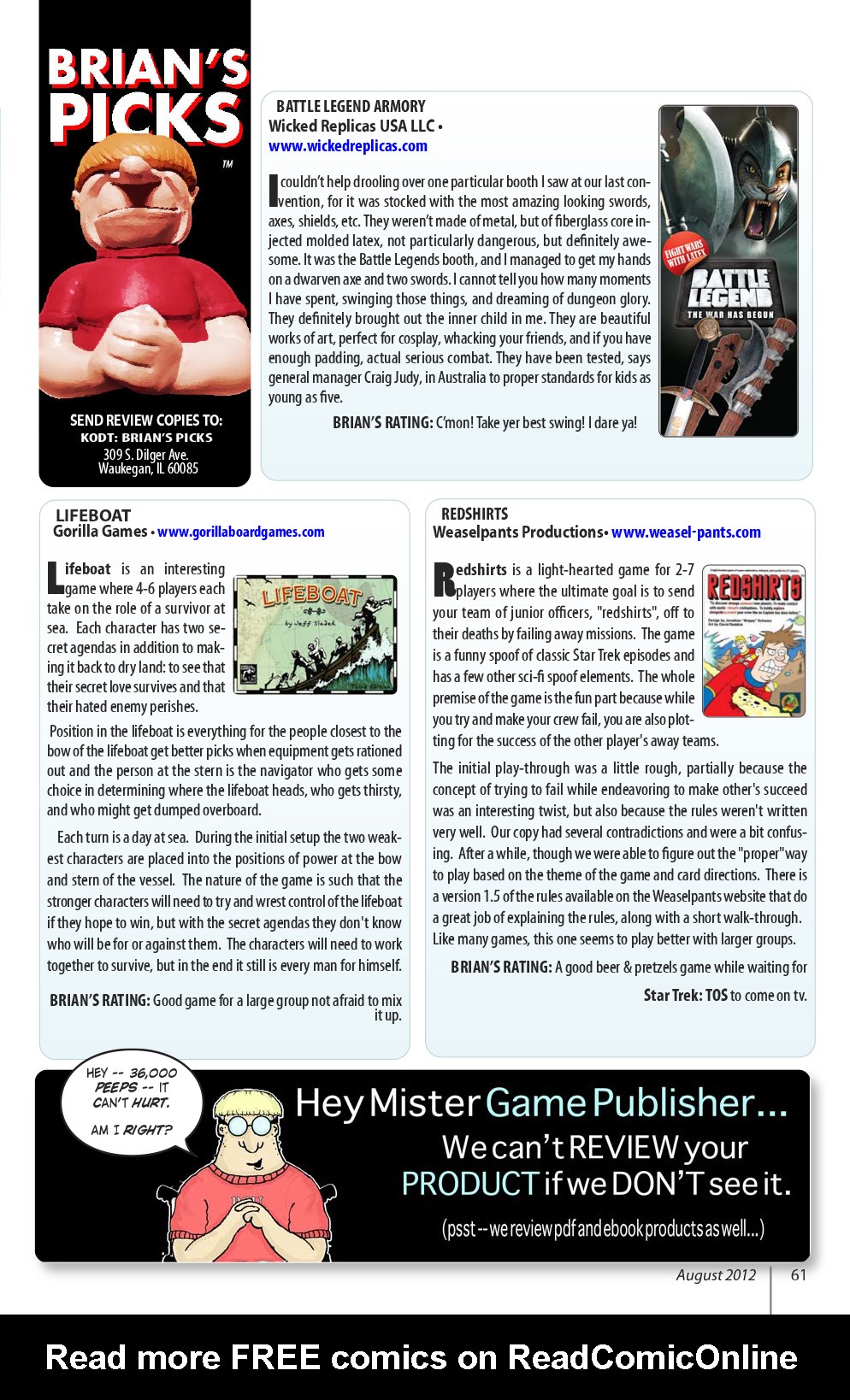 Read online Knights of the Dinner Table comic -  Issue #190 - 63