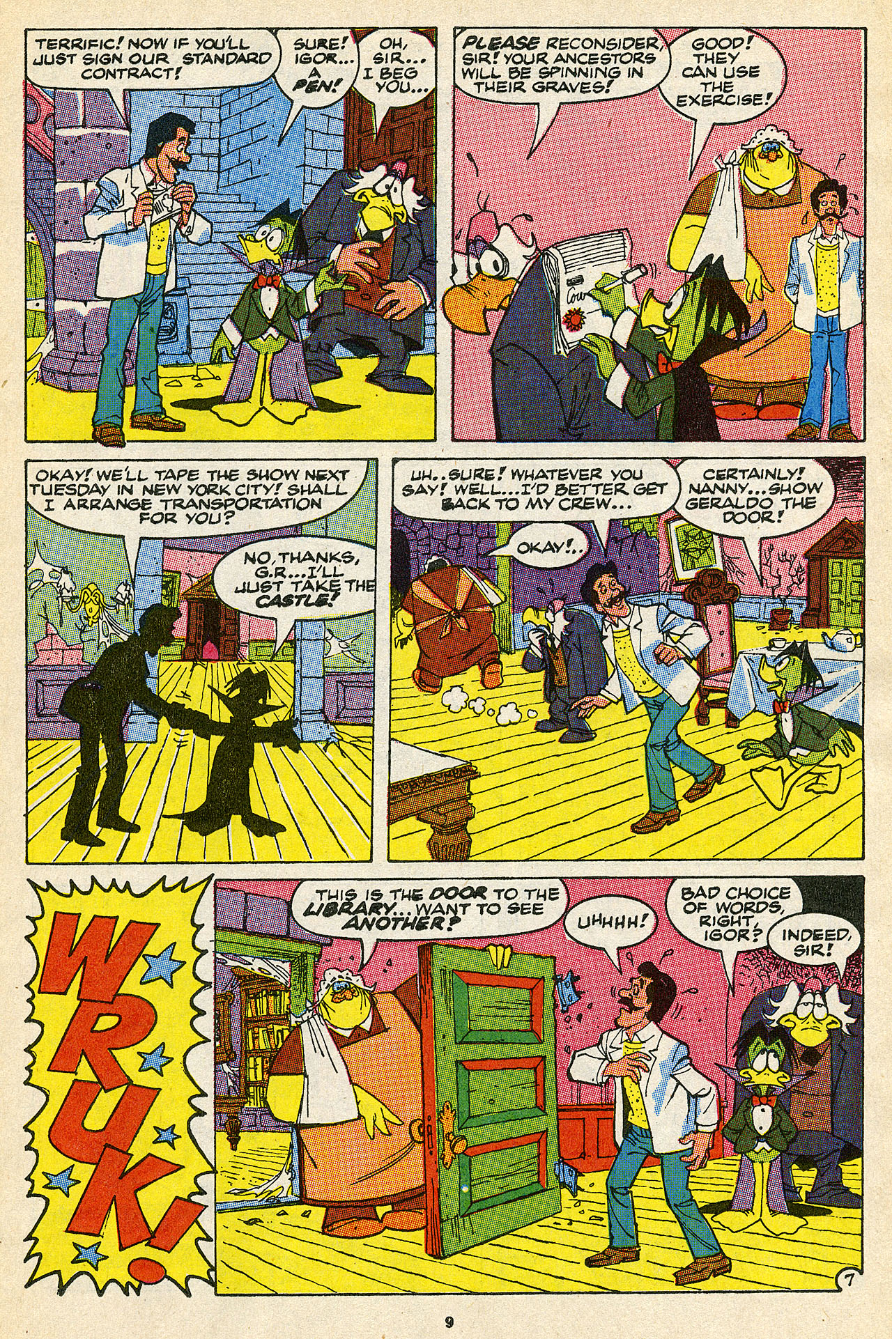 Read online Count Duckula comic -  Issue #8 - 11