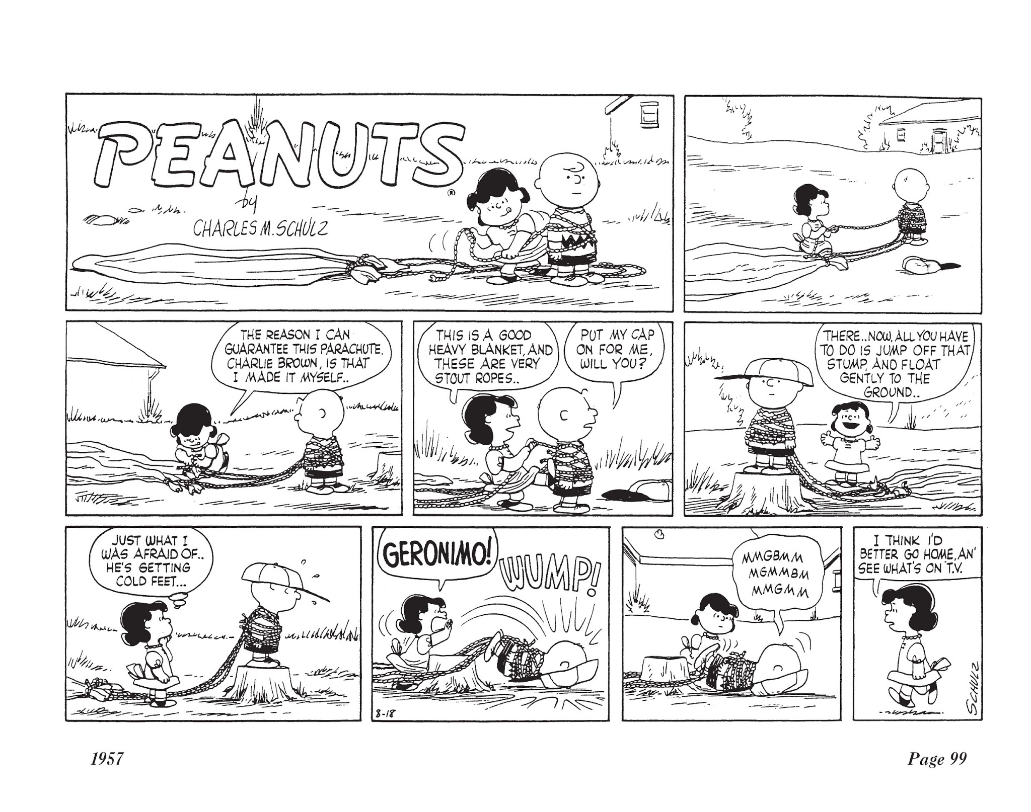 Read online The Complete Peanuts comic -  Issue # TPB 4 - 113