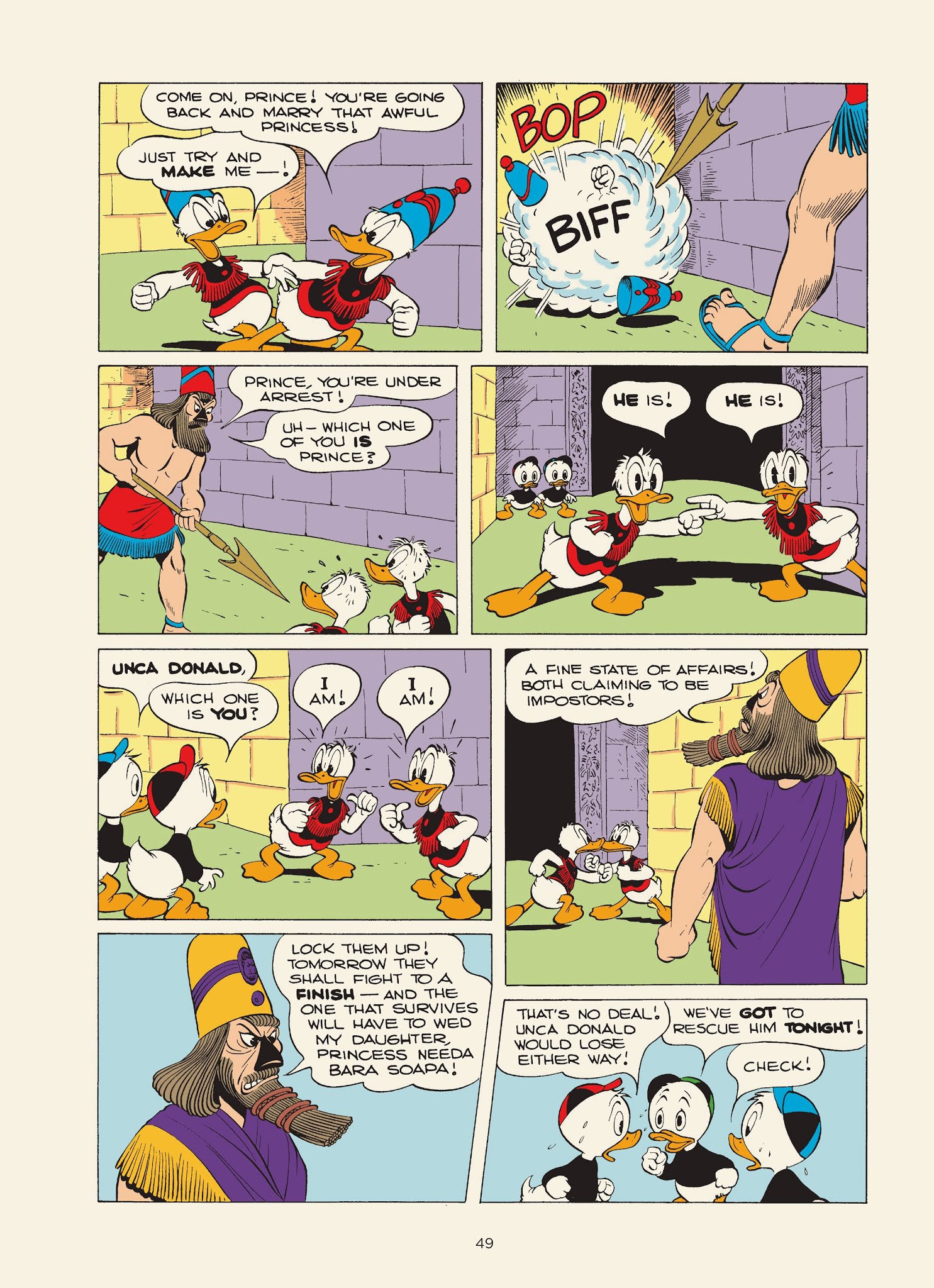 Read online The Complete Carl Barks Disney Library comic -  Issue # TPB 9 (Part 1) - 54