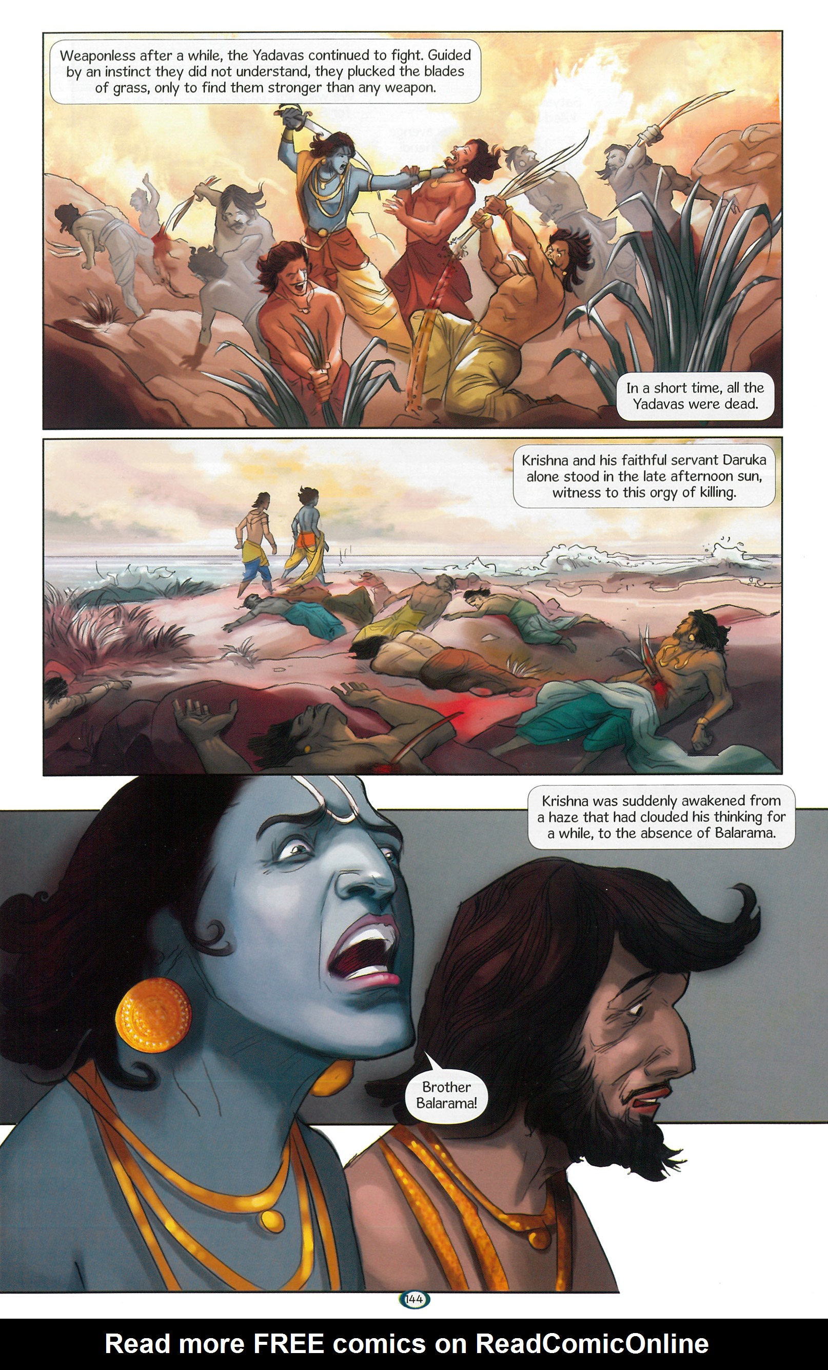 Read online Krishna: Defender of Dharma comic -  Issue # TPB (Part 2) - 47