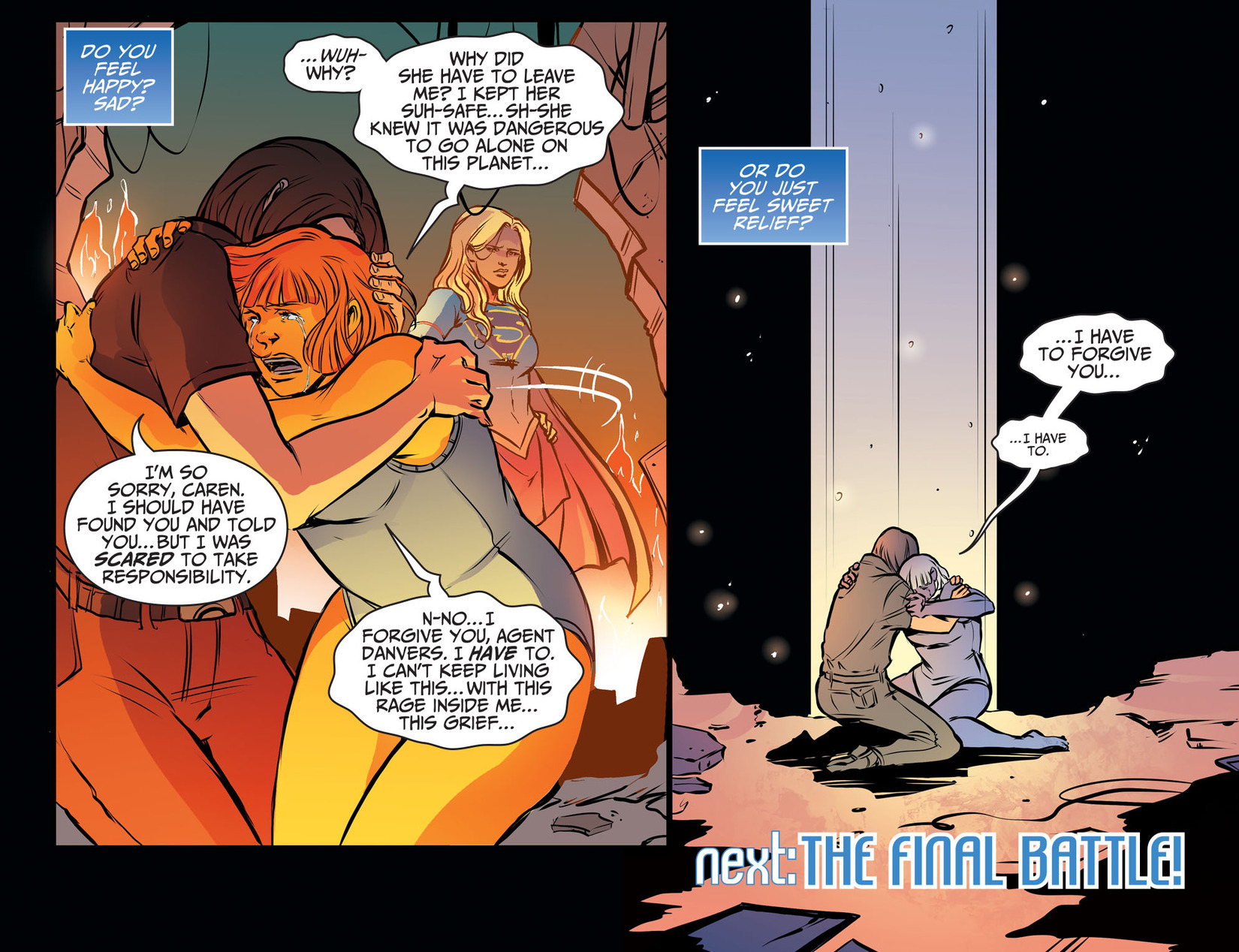 Read online Adventures of Supergirl comic -  Issue #12 - 21