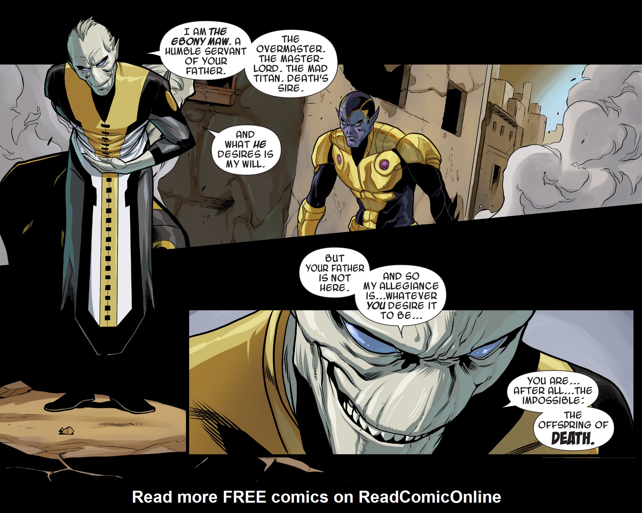 Read online Thanos: A God Up There Listening comic -  Issue # TPB - 24