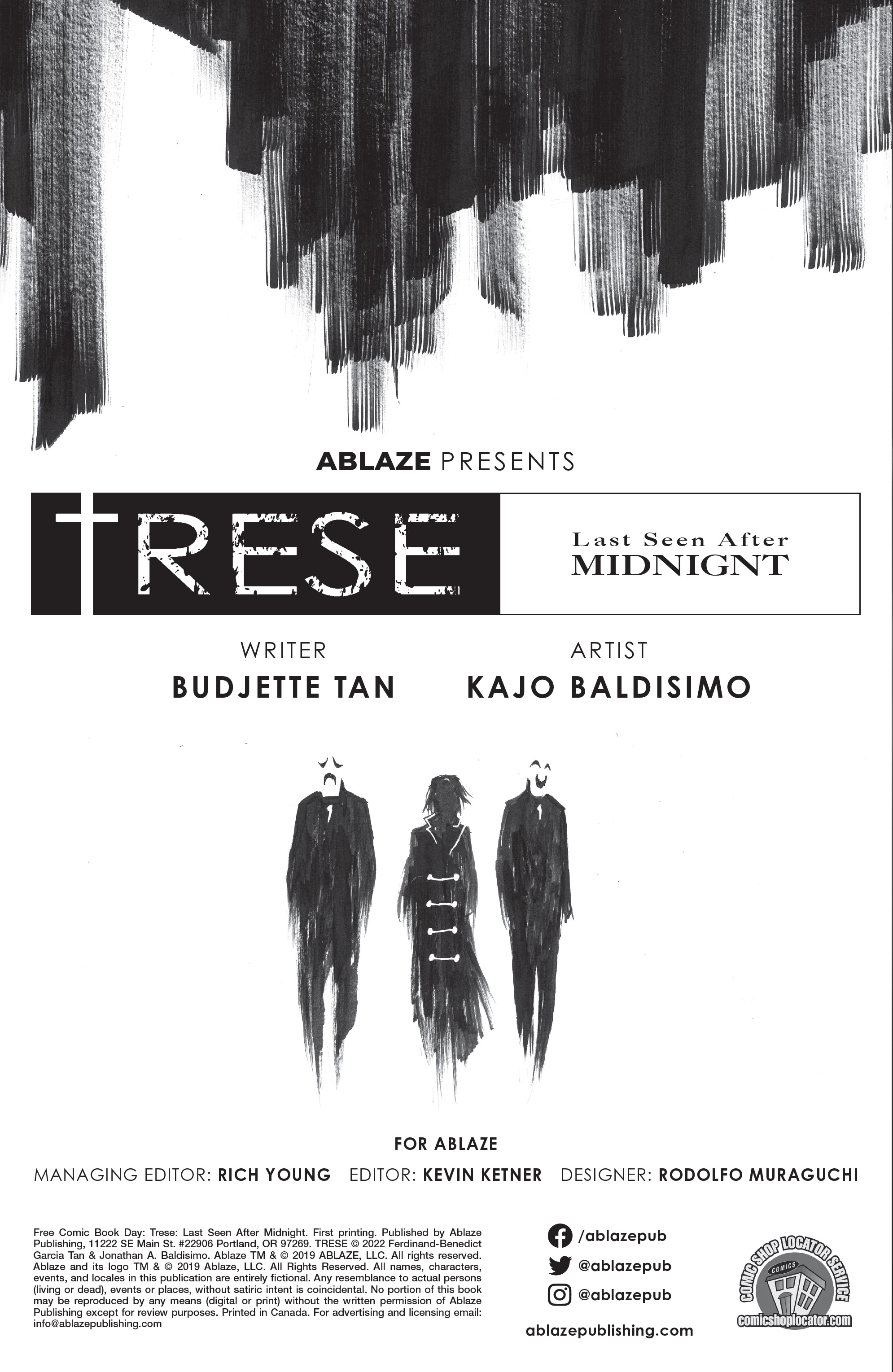 Read online Free Comic Book Day 2022 comic -  Issue # Trese - Last Seen After Midnight - 2