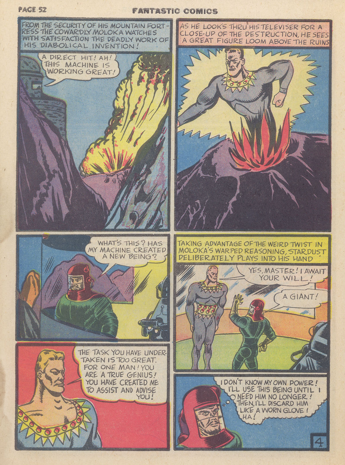 Read online Fantastic Comics comic -  Issue #9 - 53